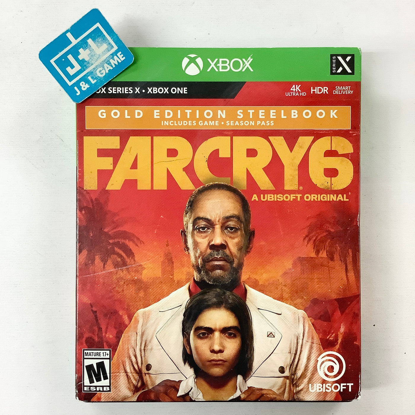 Far Cry 6 Gold Steelbook Edition - (XSX) Xbox Series X [Pre-Owned] Video Games Ubisoft   