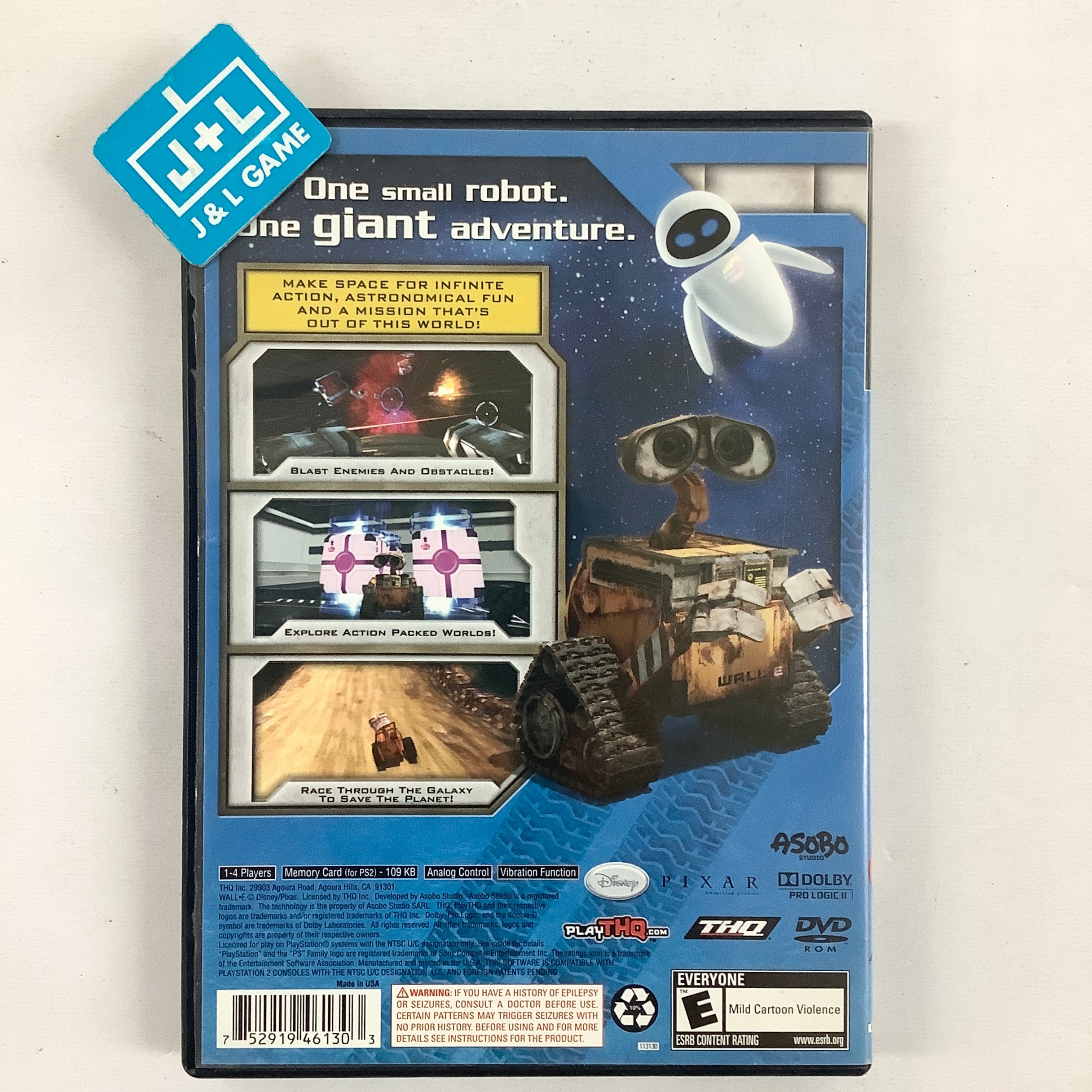 WALL-E - (PS2) PlayStation 2 [Pre-Owned] Video Games THQ