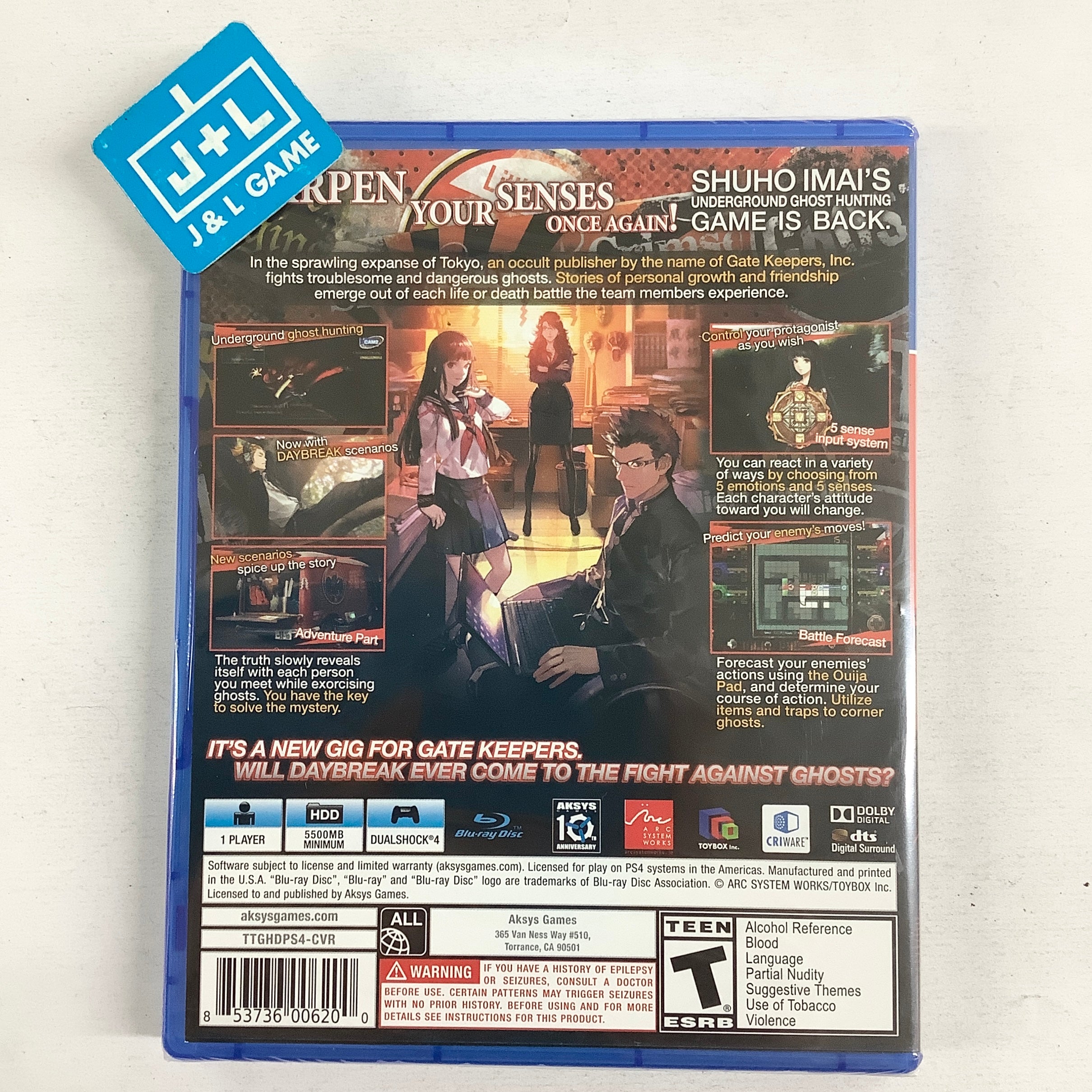 Tokyo Twilight Ghost Hunters: Daybreak Special Gigs - (PS4) PlayStation 4 Video Games Aksys Games