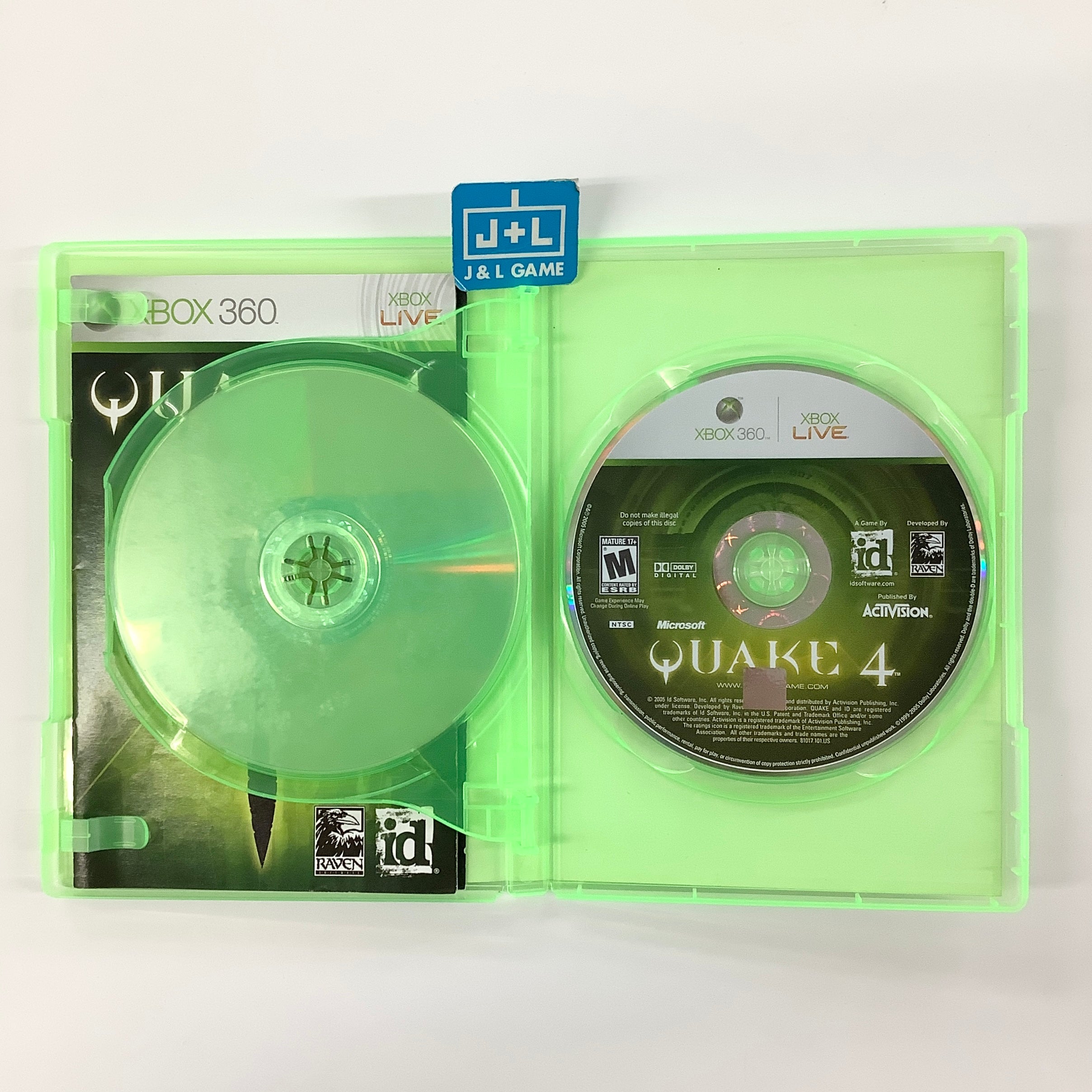 Quake 4 - Xbox 360 [Pre-Owned] Video Games Activision