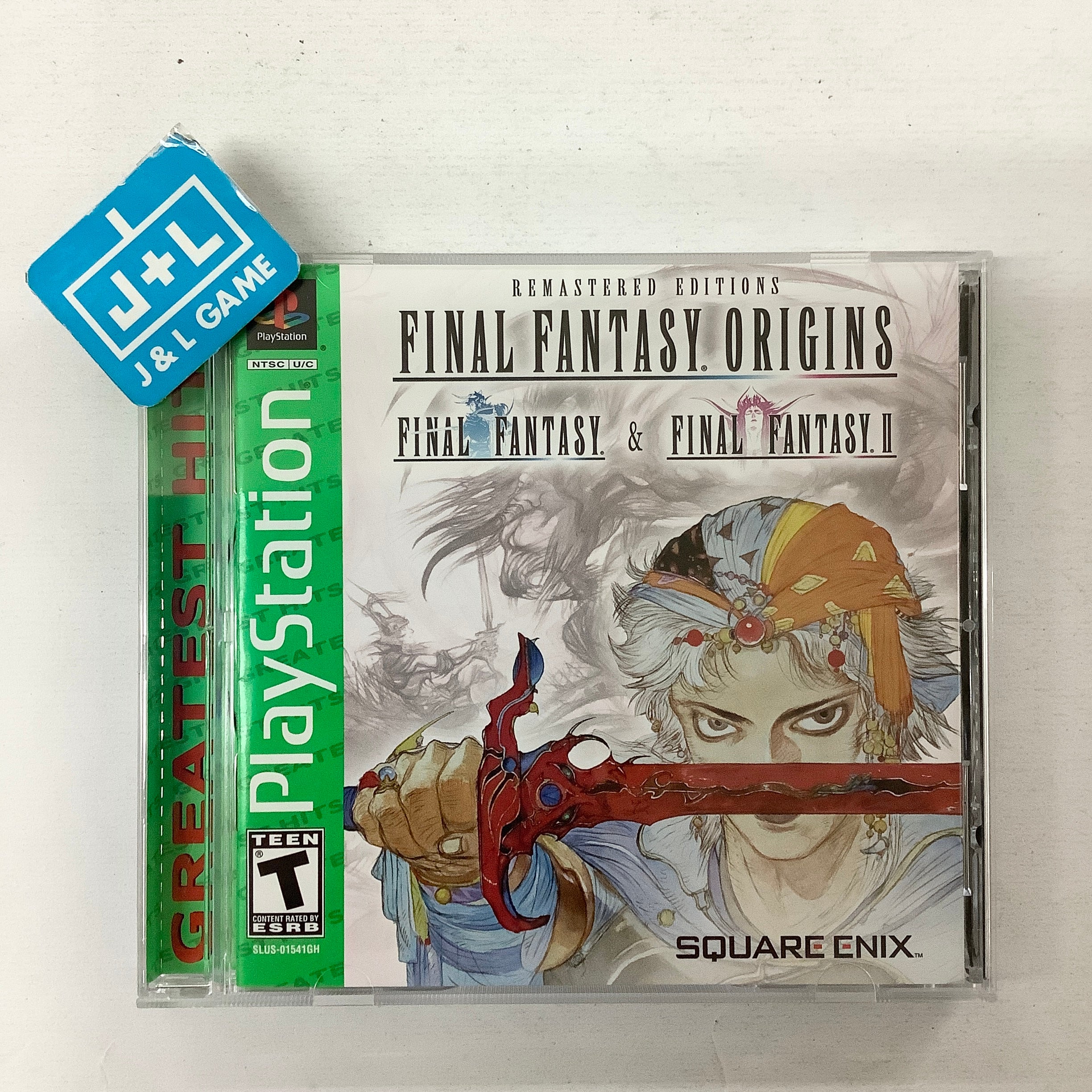 Final Fantasy Origins (Greatest Hits) - (PS1) PlayStation 1 [Pre-Owned] Video Games Square Enix