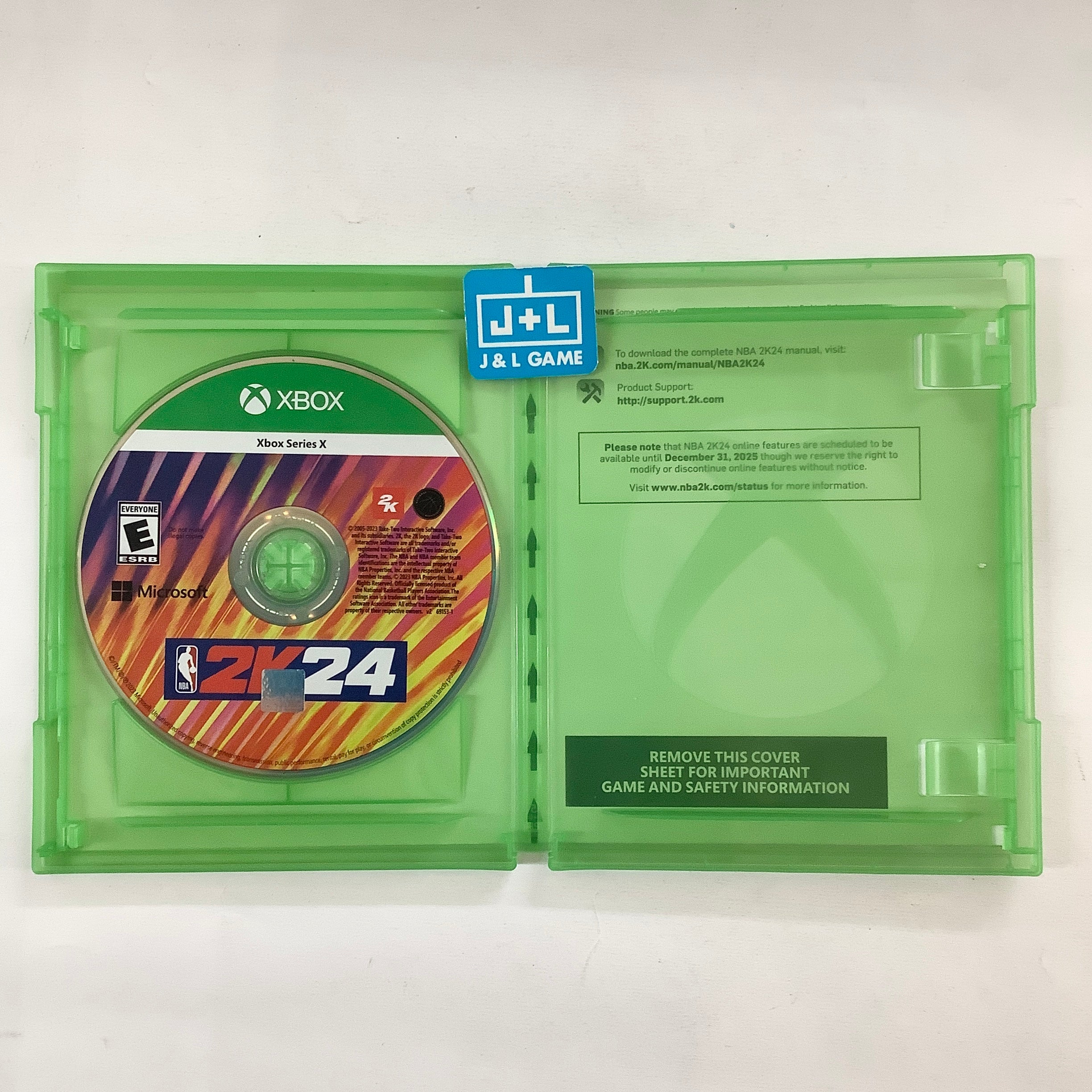 NBA 2K24 (Kobe Bryant Edition) - (XSX) Xbox Series X [Pre-Owned] Video Games 2K   