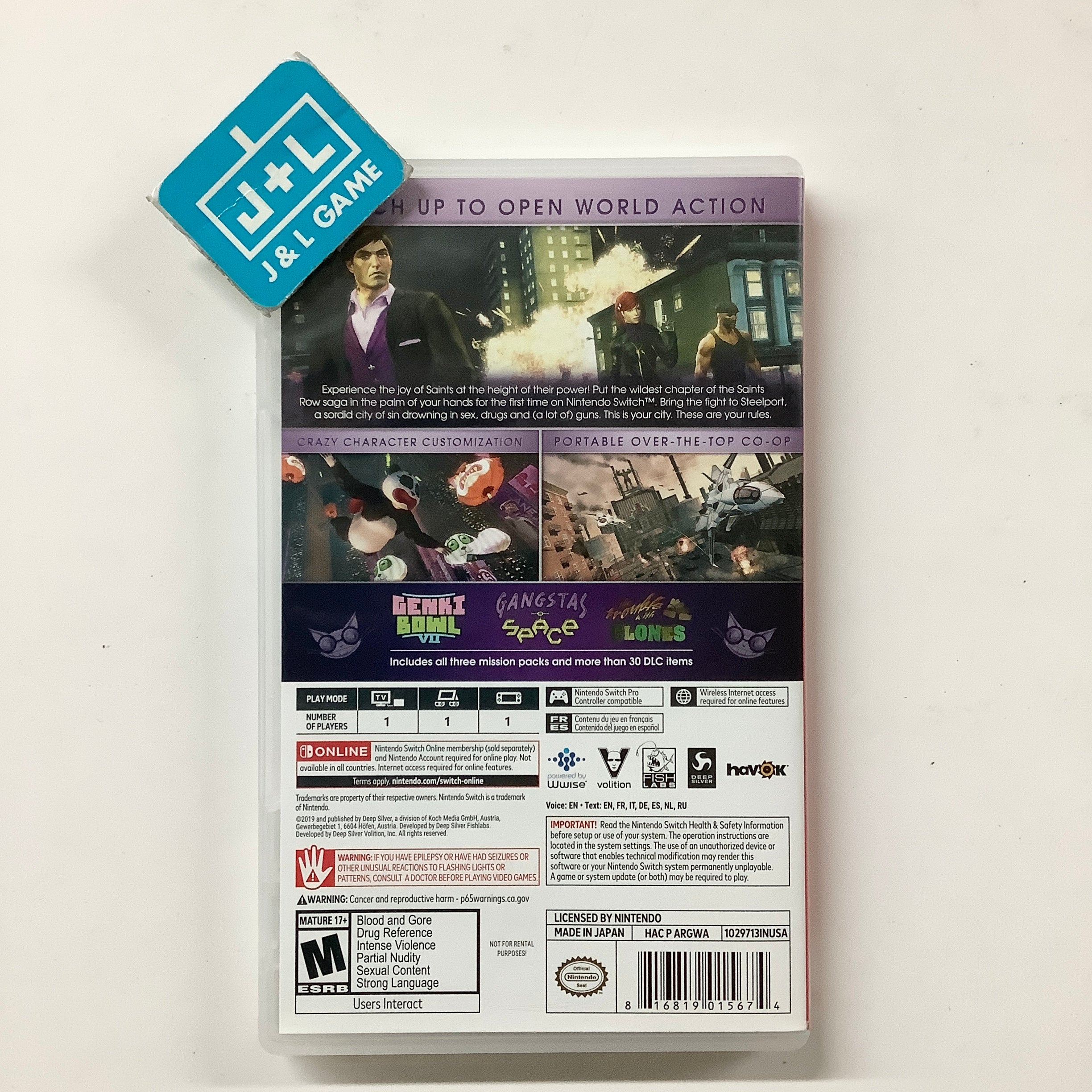 Saints Row: The Third - The Full Package - (NSW) Nintendo Switch
