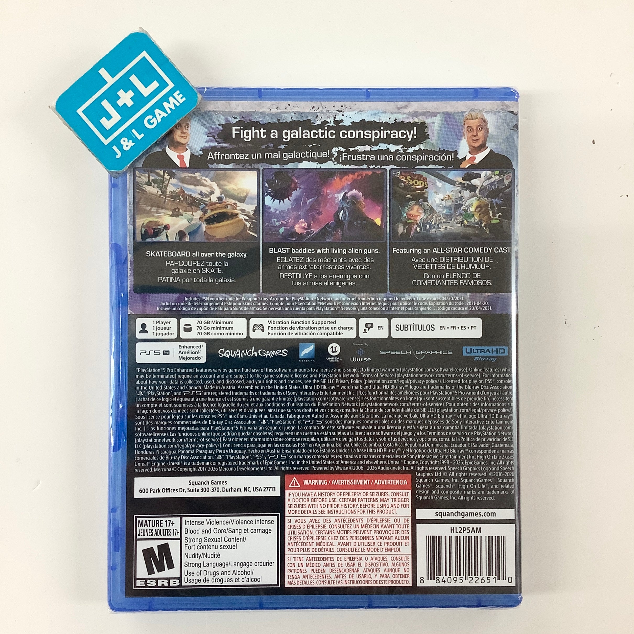 High on Life 2 - (PS5) PlayStation 5 Video Games Squanch Games