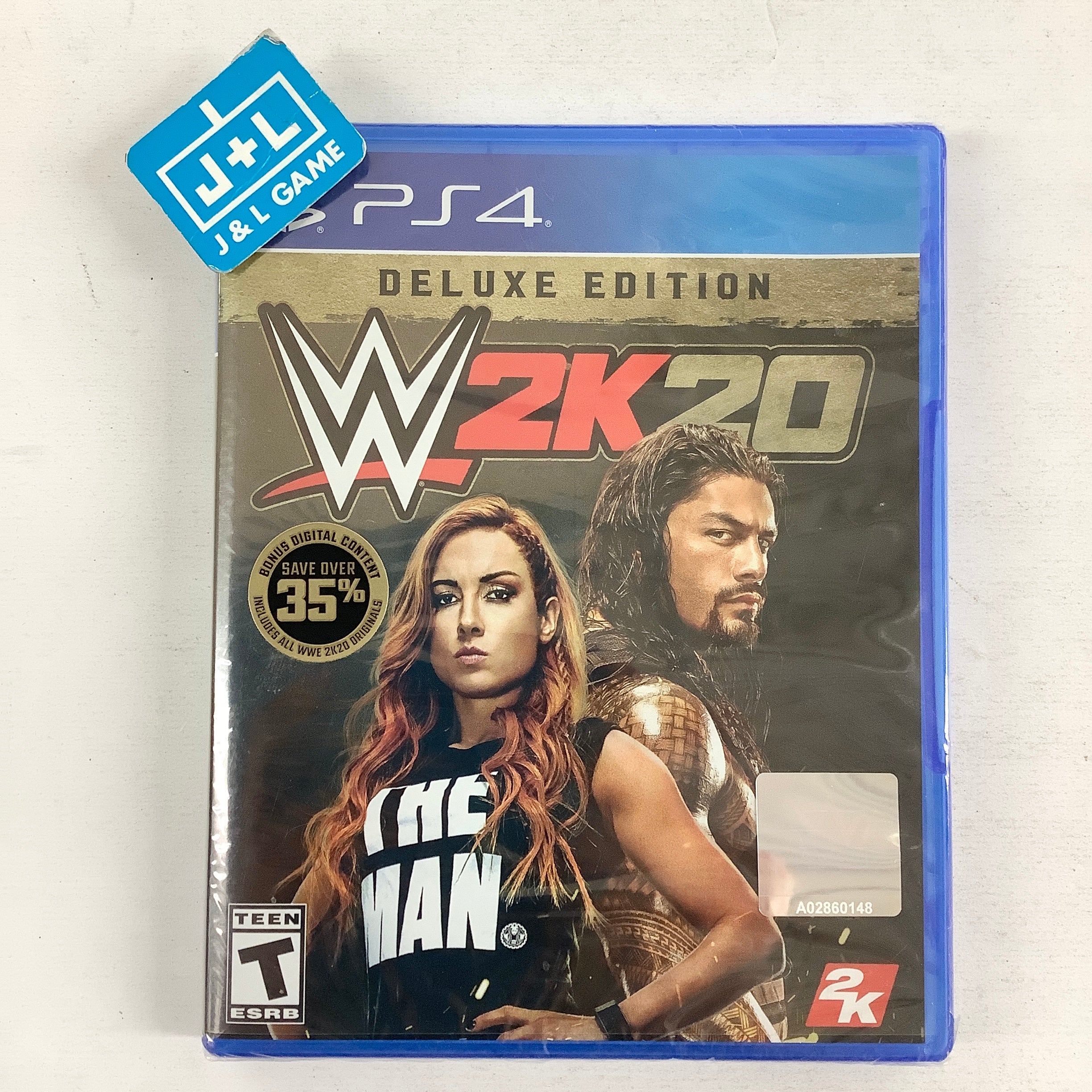 WWE 2K20 (Deluxe Edition) - (PS4) PlayStation 4 Video Games 2K Games