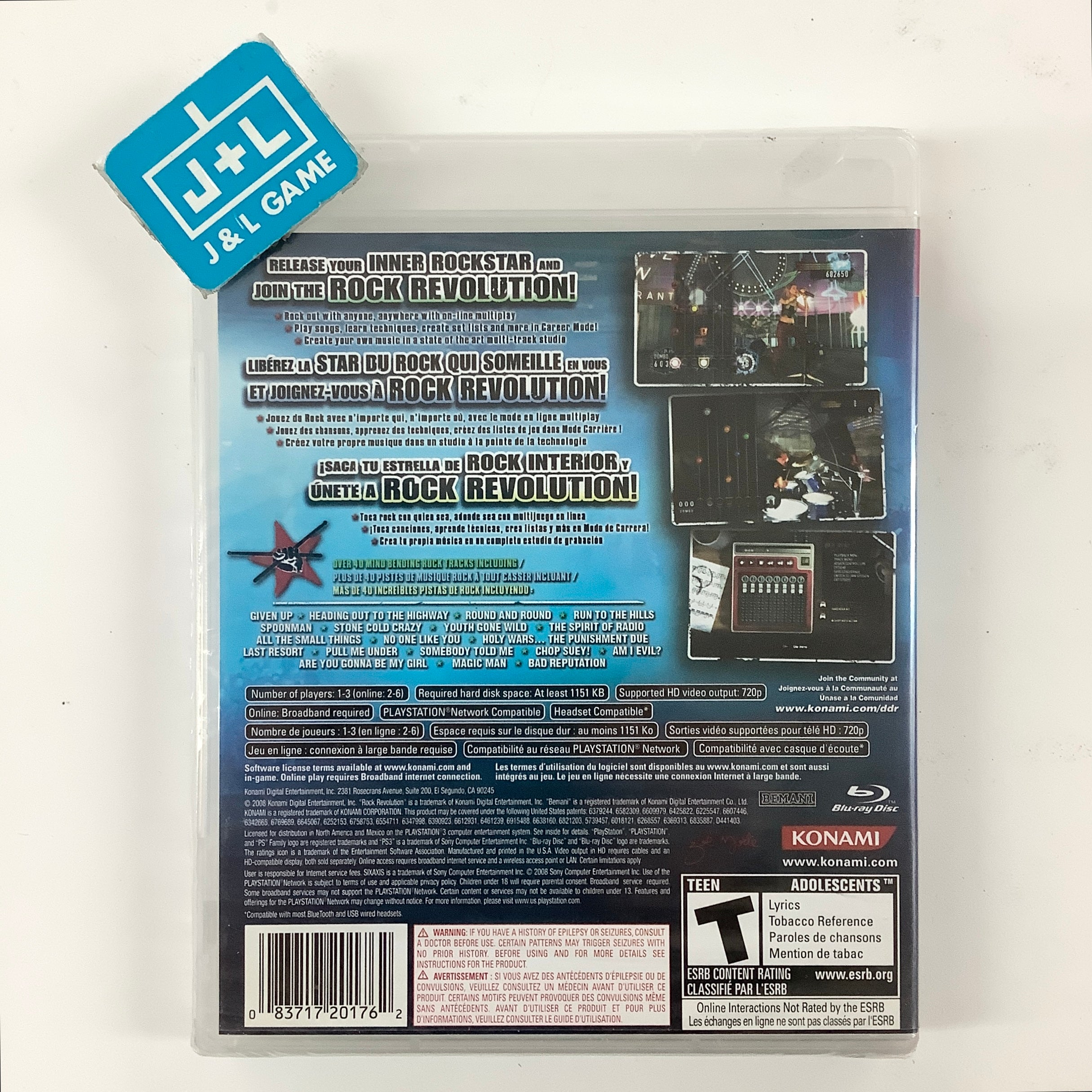 Rock Revolution - (PS3) PlayStation 3 Video Games Konami