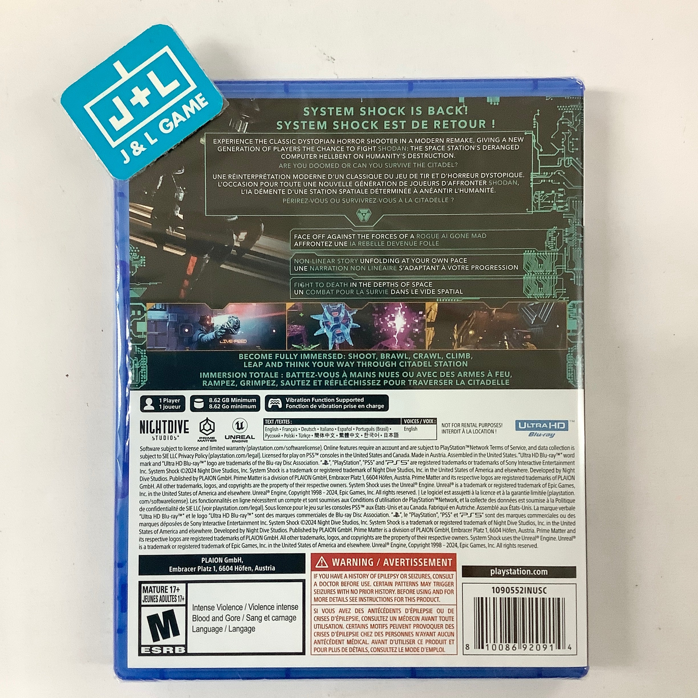 System Shock - (PS5) PlayStation 5 Video Games Prime Matter   