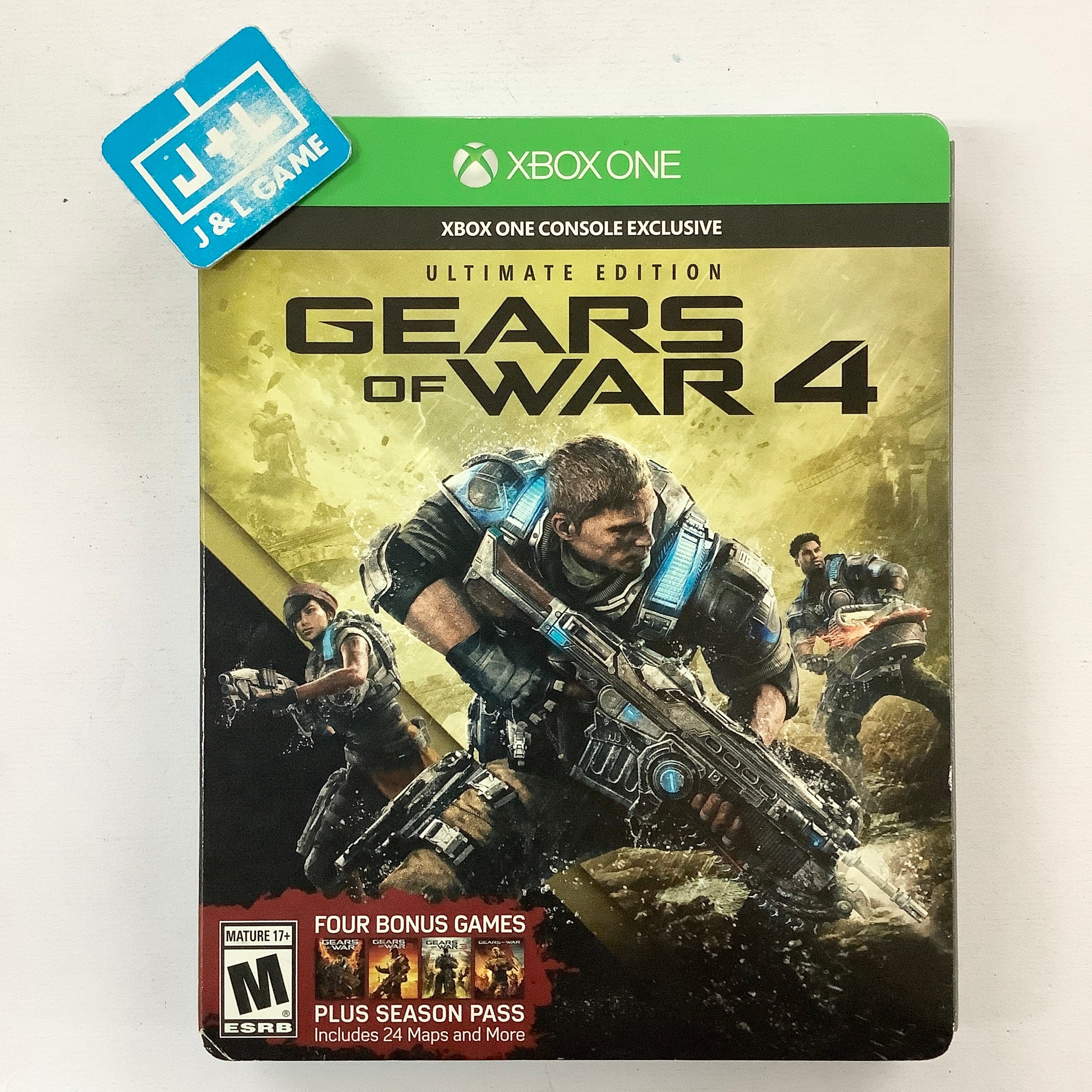 Gears of War 4: Ultimate Edition - (XB1) Xbox One [Pre-Owned] Video Games Microsoft   