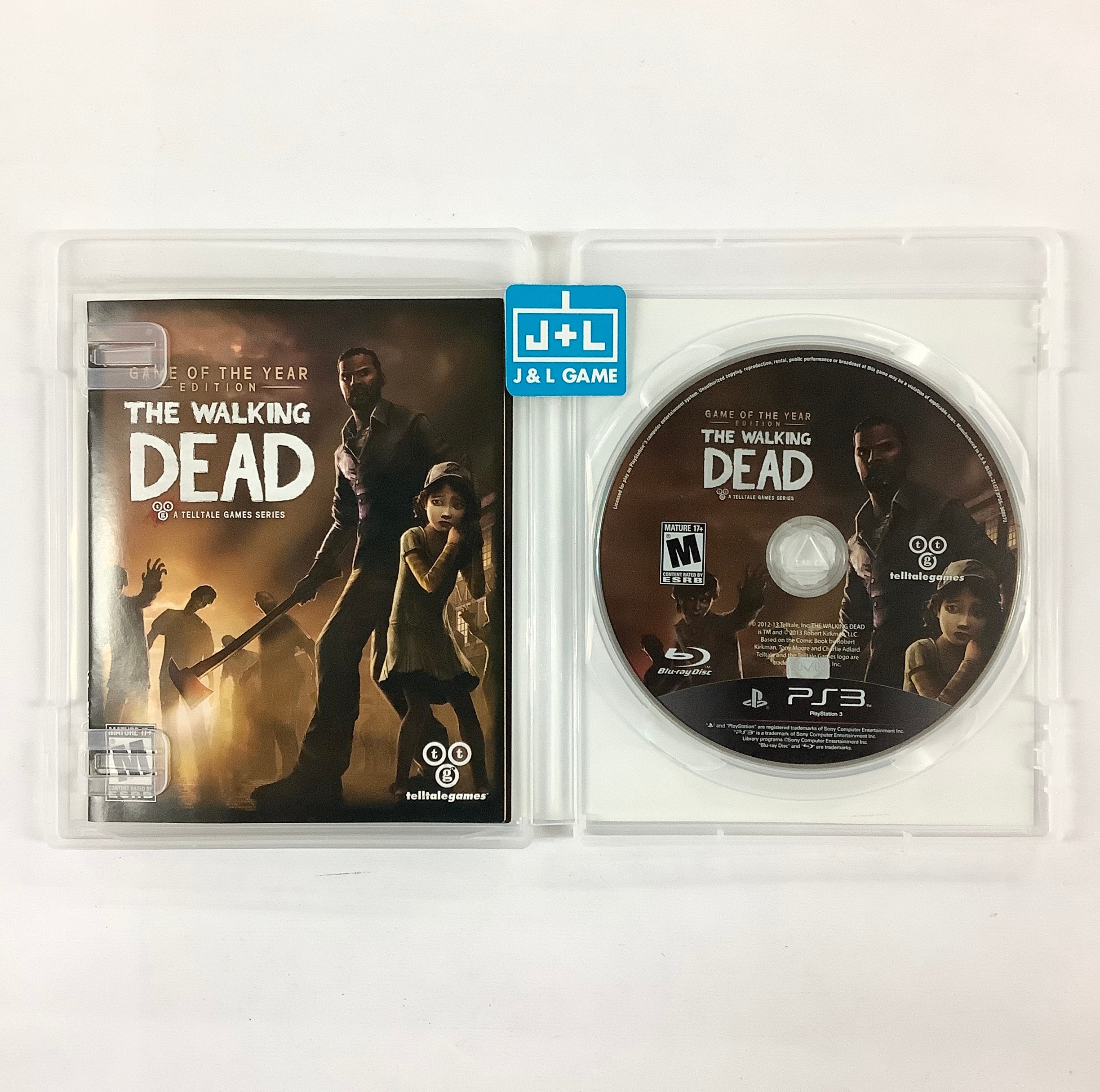 The Walking Dead: A Telltale Games Series - Game of the Year Edition - (PS3) PlayStation 3 [Pre-Owned] Video Games Telltale Games   