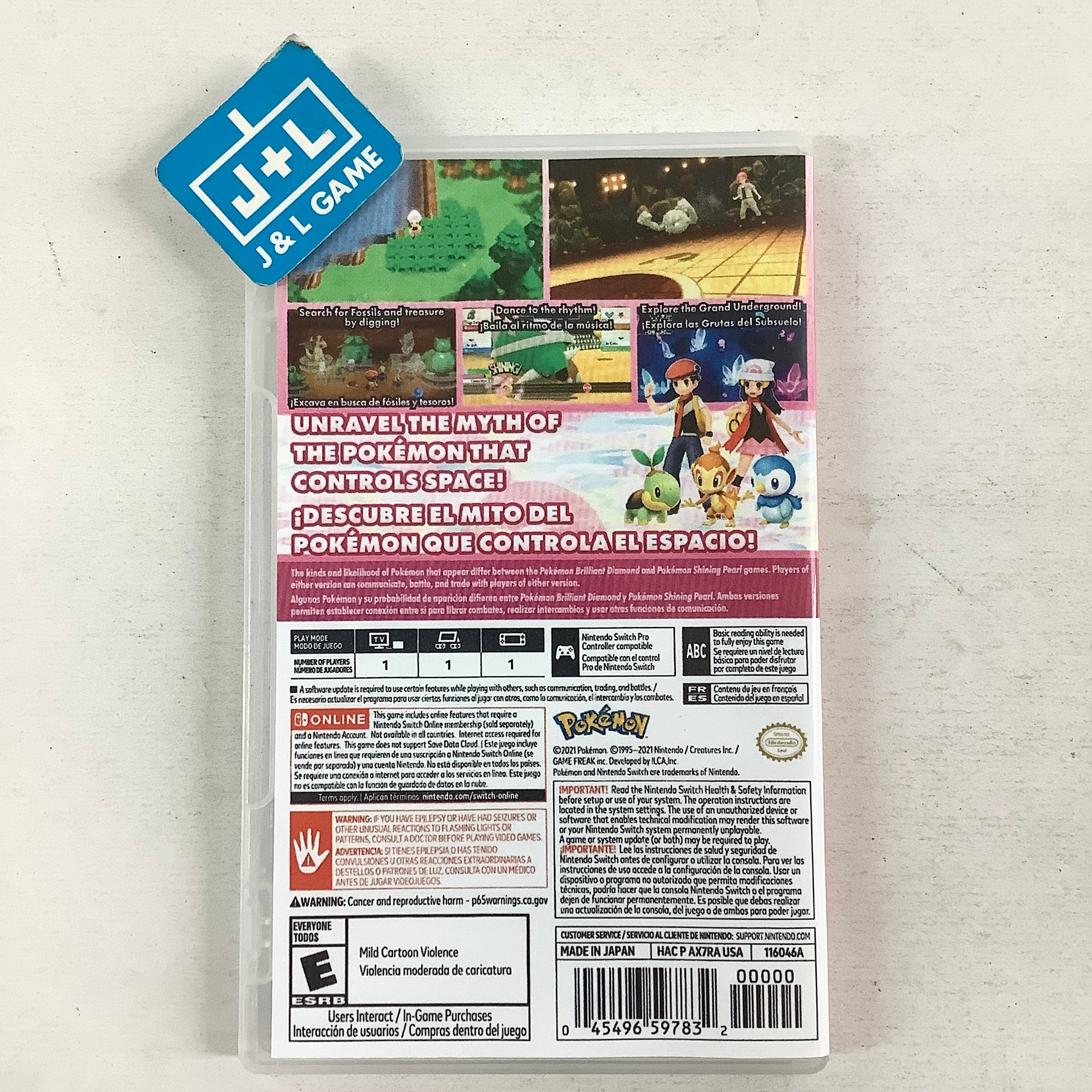 Pokemon Shining Pearl - (NSW) Nintendo Switch [Pre-Owned] Video Games Nintendo