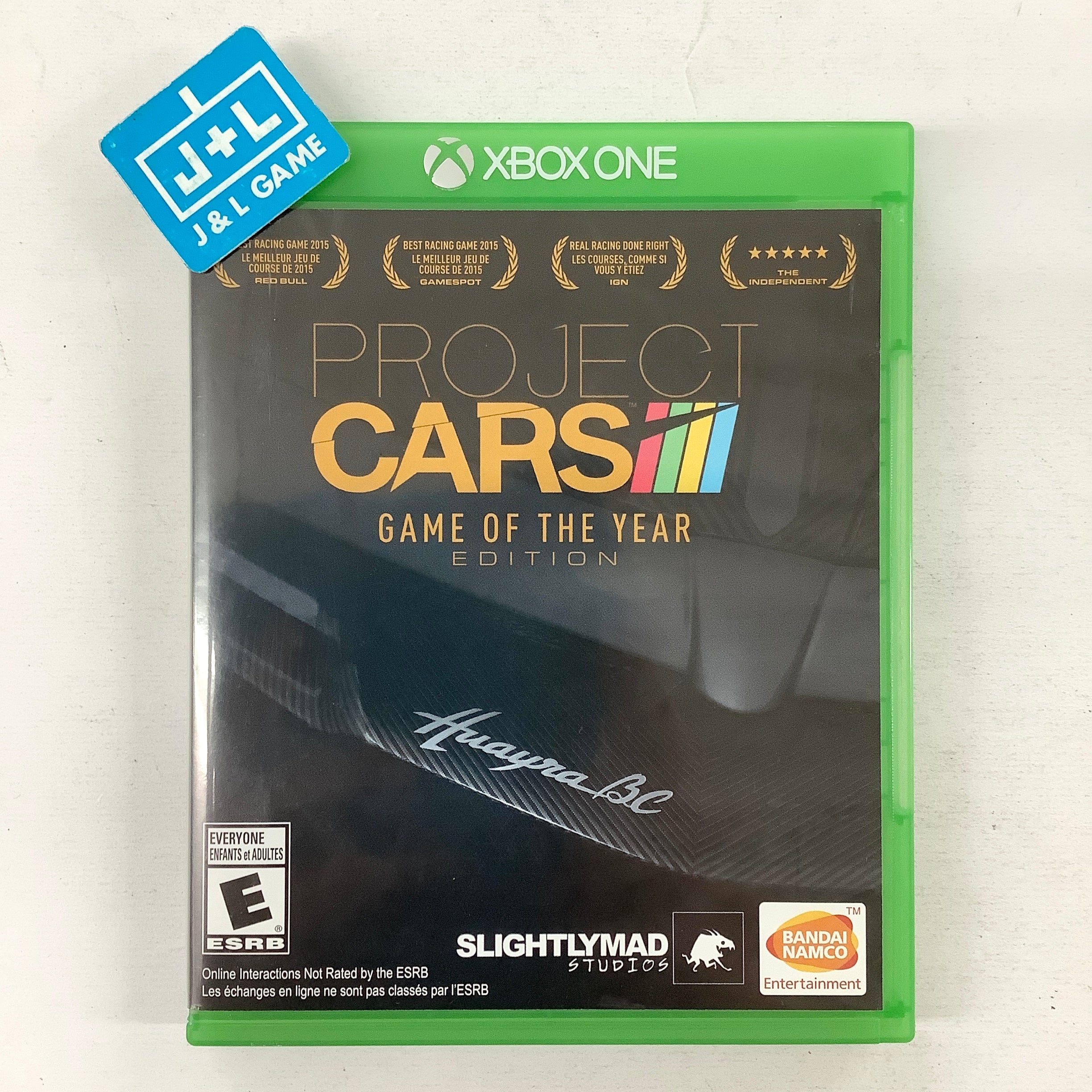 Project CARS (Game of the Year Edition) - (XB1) Xbox One [Pre-Owned] Video Games BANDAI NAMCO Entertainment