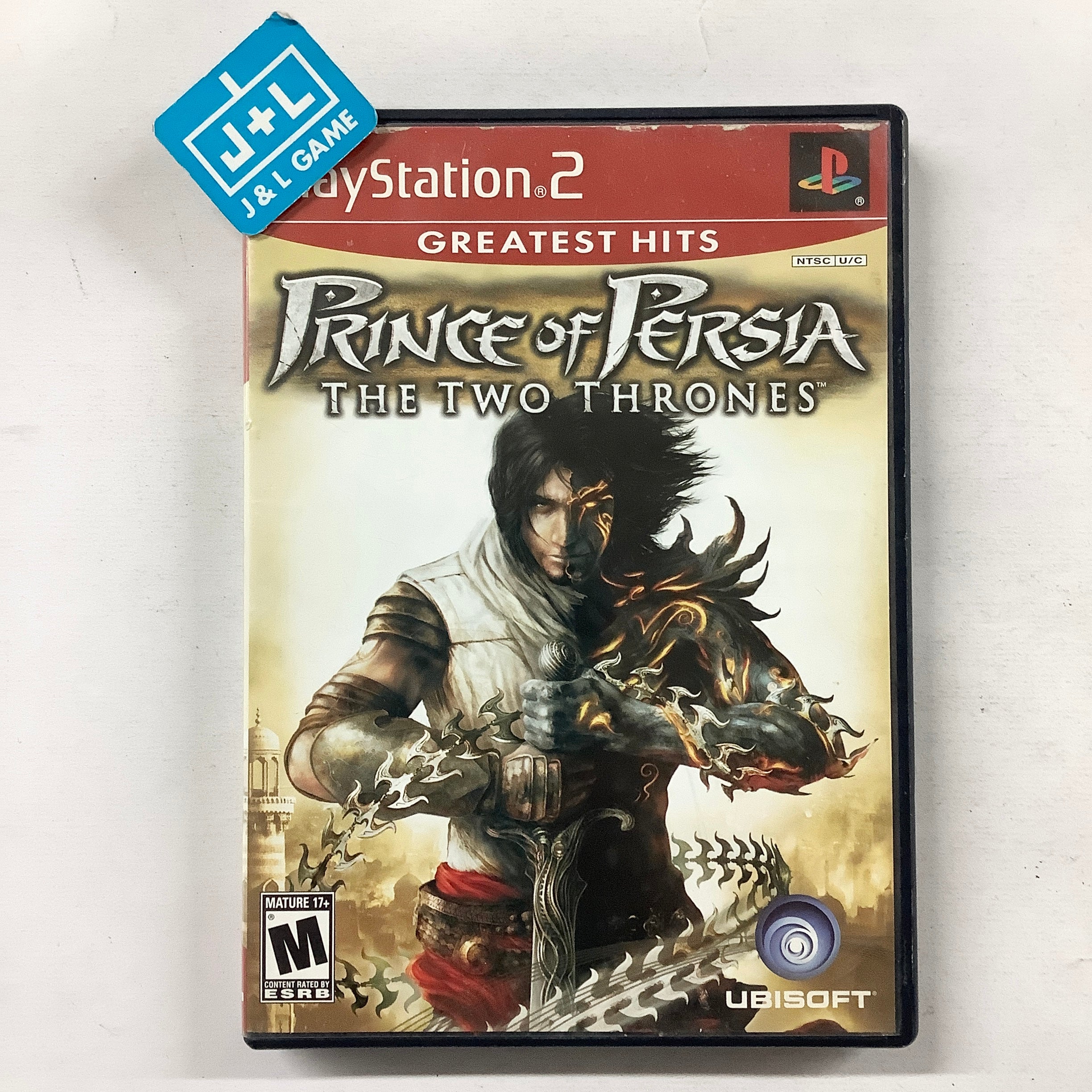 Prince of Persia: The Two Thrones (Greatest Hits) - (PS2) PlayStation 2 [Pre-Owned] Video Games Ubisoft