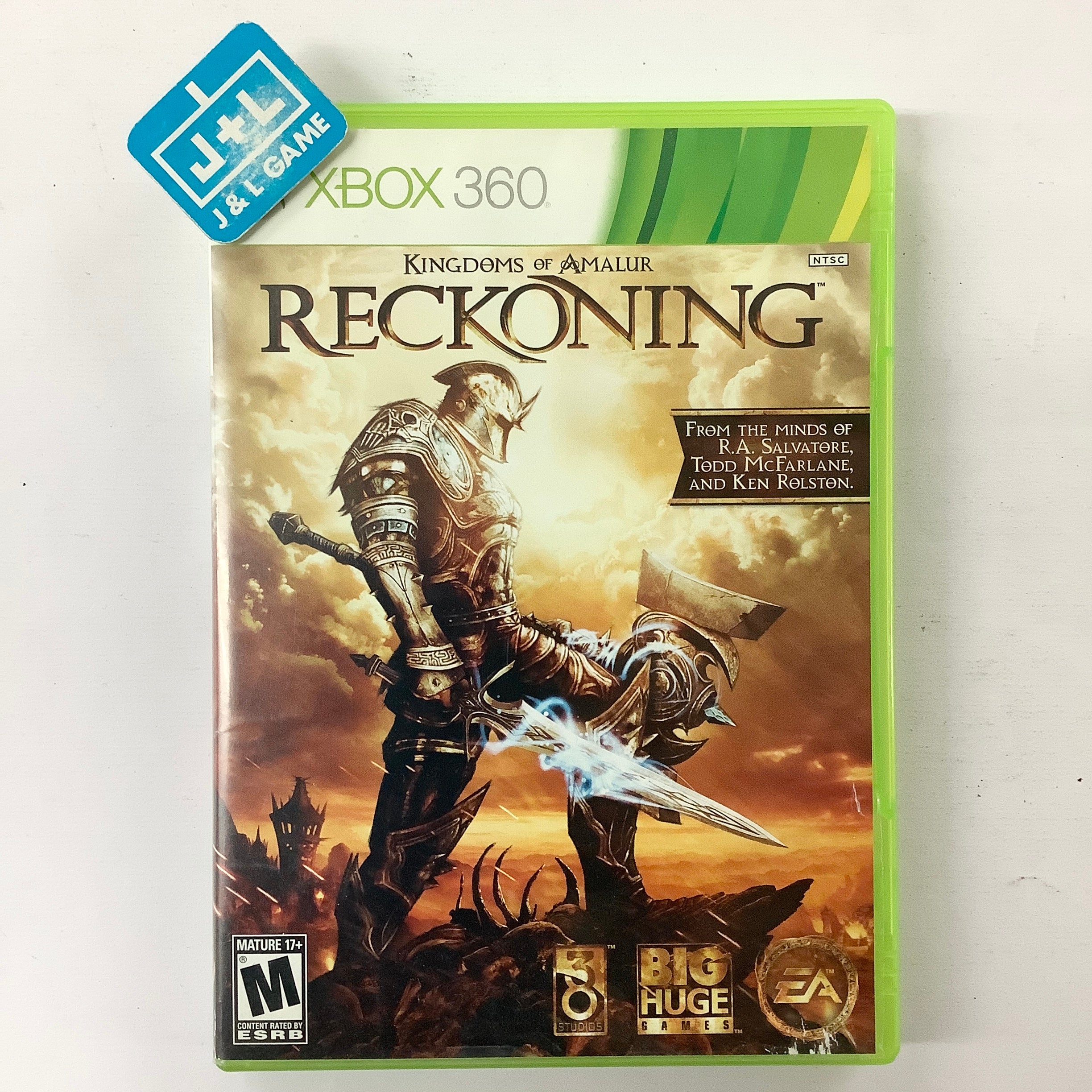 Kingdoms of Amalur: Reckoning - Xbox 360 [Pre-Owned] Video Games Electronic Arts   