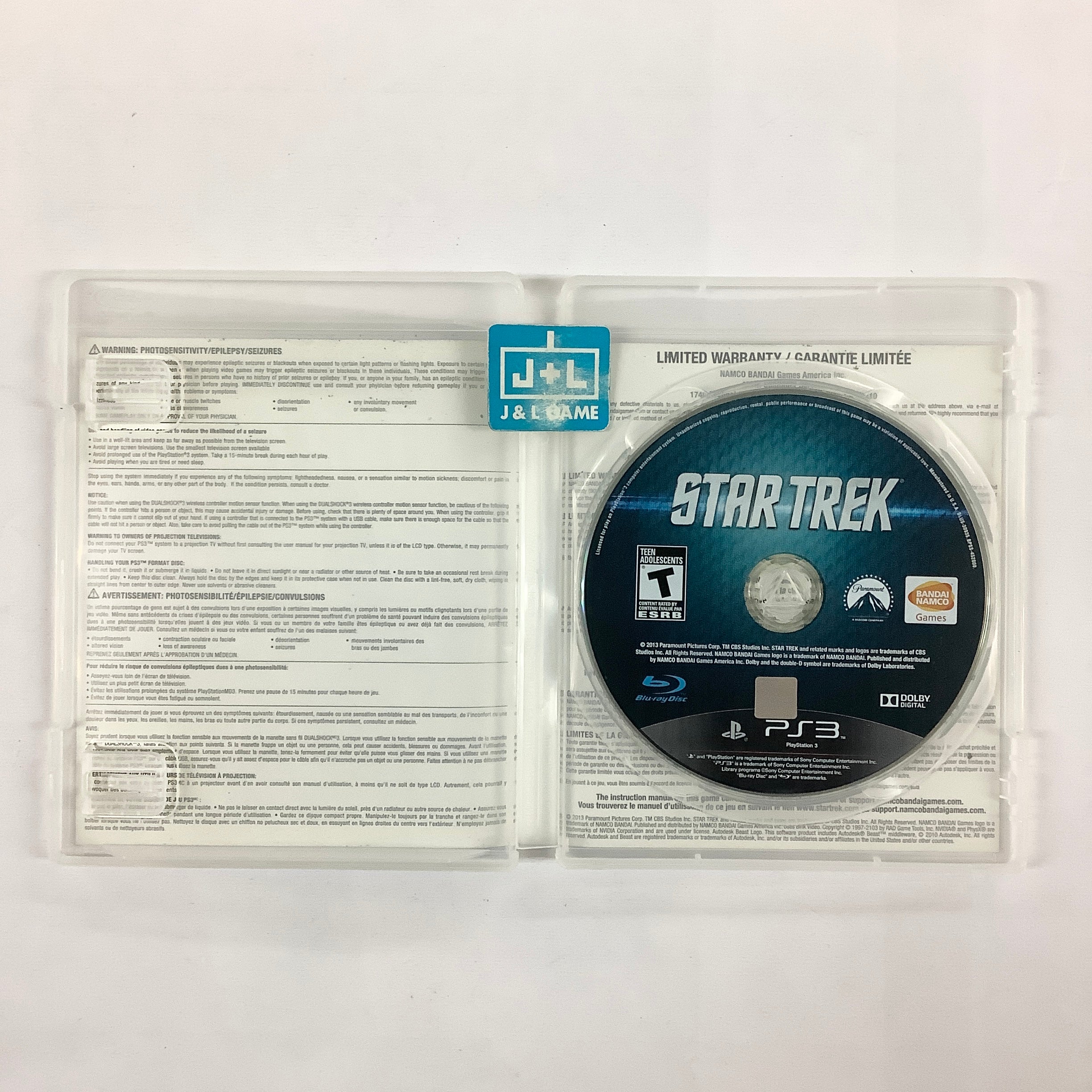 Star Trek The Video Game - (PS3) PlayStation 3 [Pre-Owned] Video Games Namco Bandai Games   