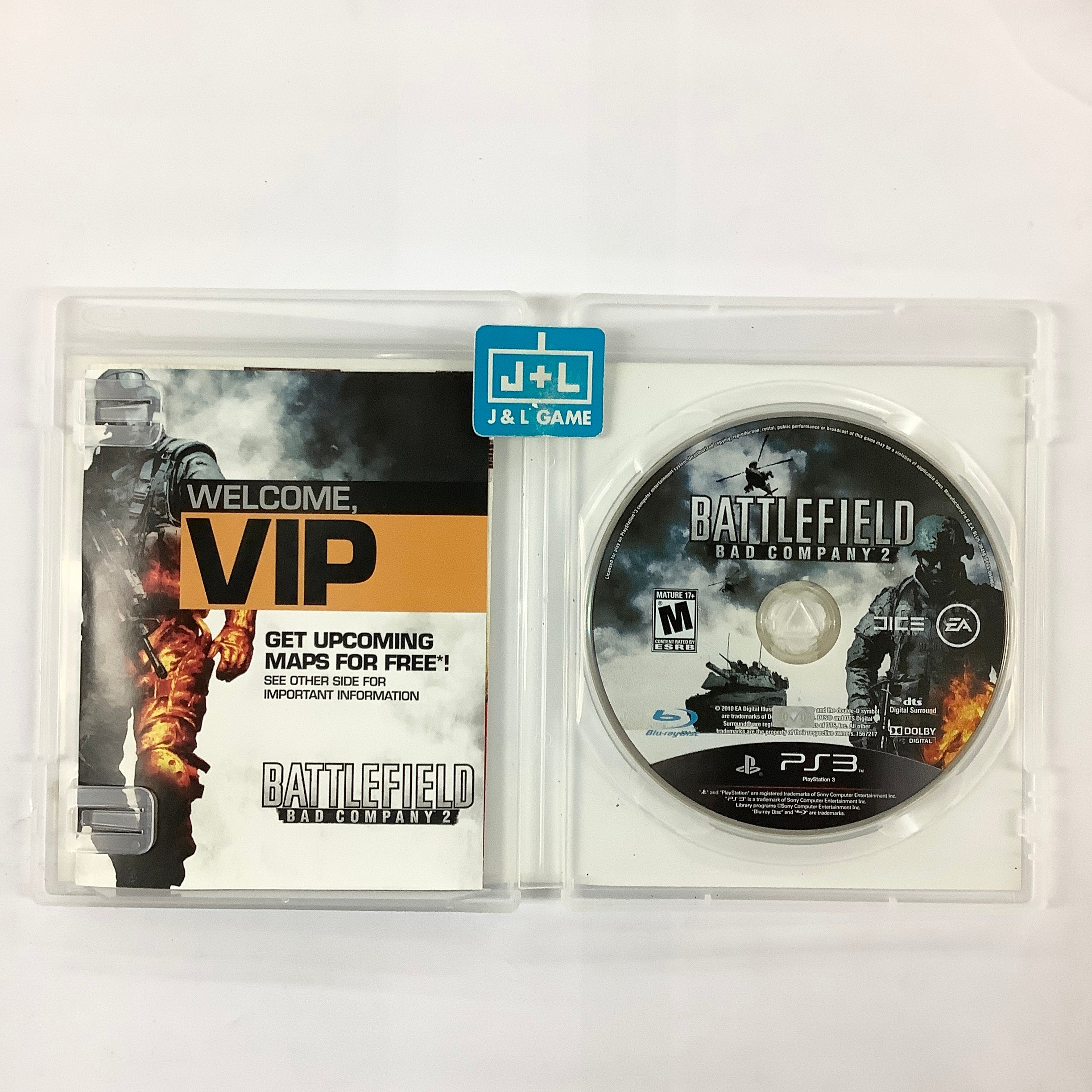 Battlefield: Bad Company 2 - (PS3) PlayStation 3 [Pre-Owned] Video Games EA Games   