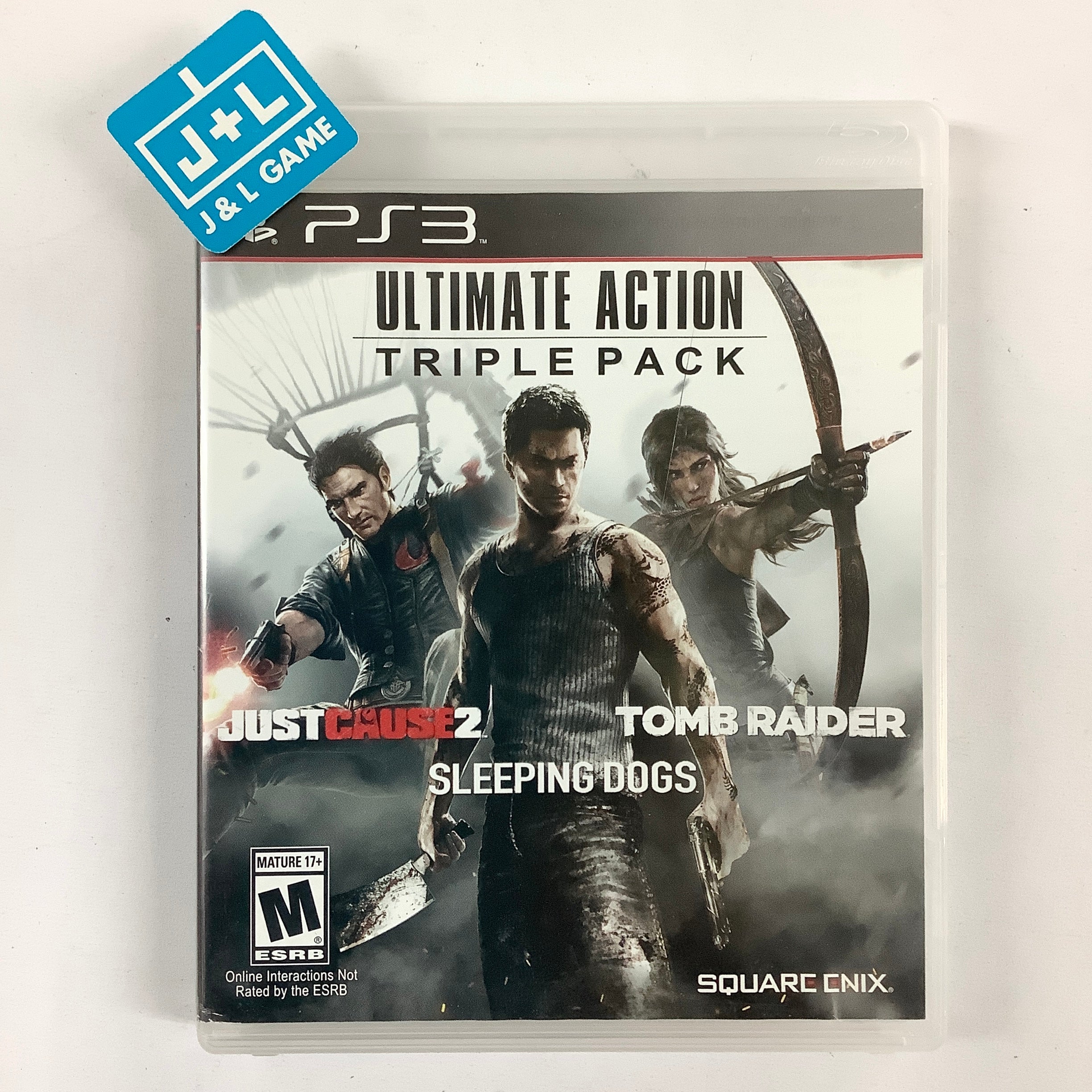 Ultimate Action Triple Pack - (PS3) PlayStation 3 [Pre-Owned] Video Games Square Enix   