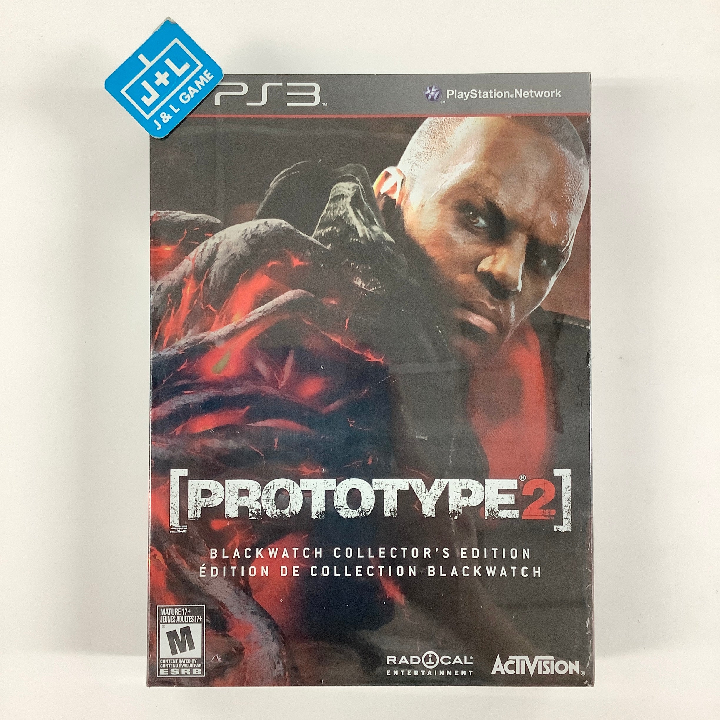 Prototype 2 (Blackwatch Collector's Edition) - (PS3) Playstation 3 Video Games ACTIVISION