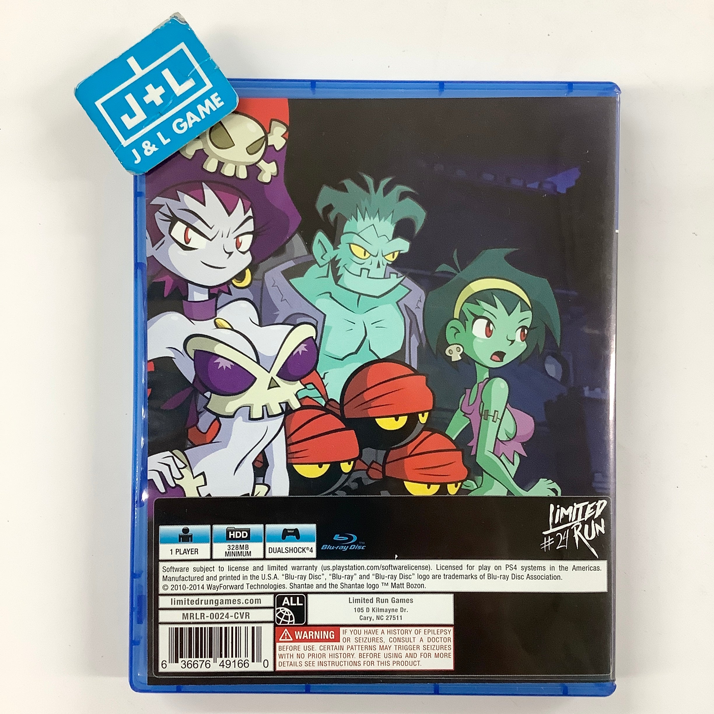 Shantae: Risky's Revenge - Director's Cut (Limited Run #24) - (PS4) PlayStation 4 [Pre-Owned]