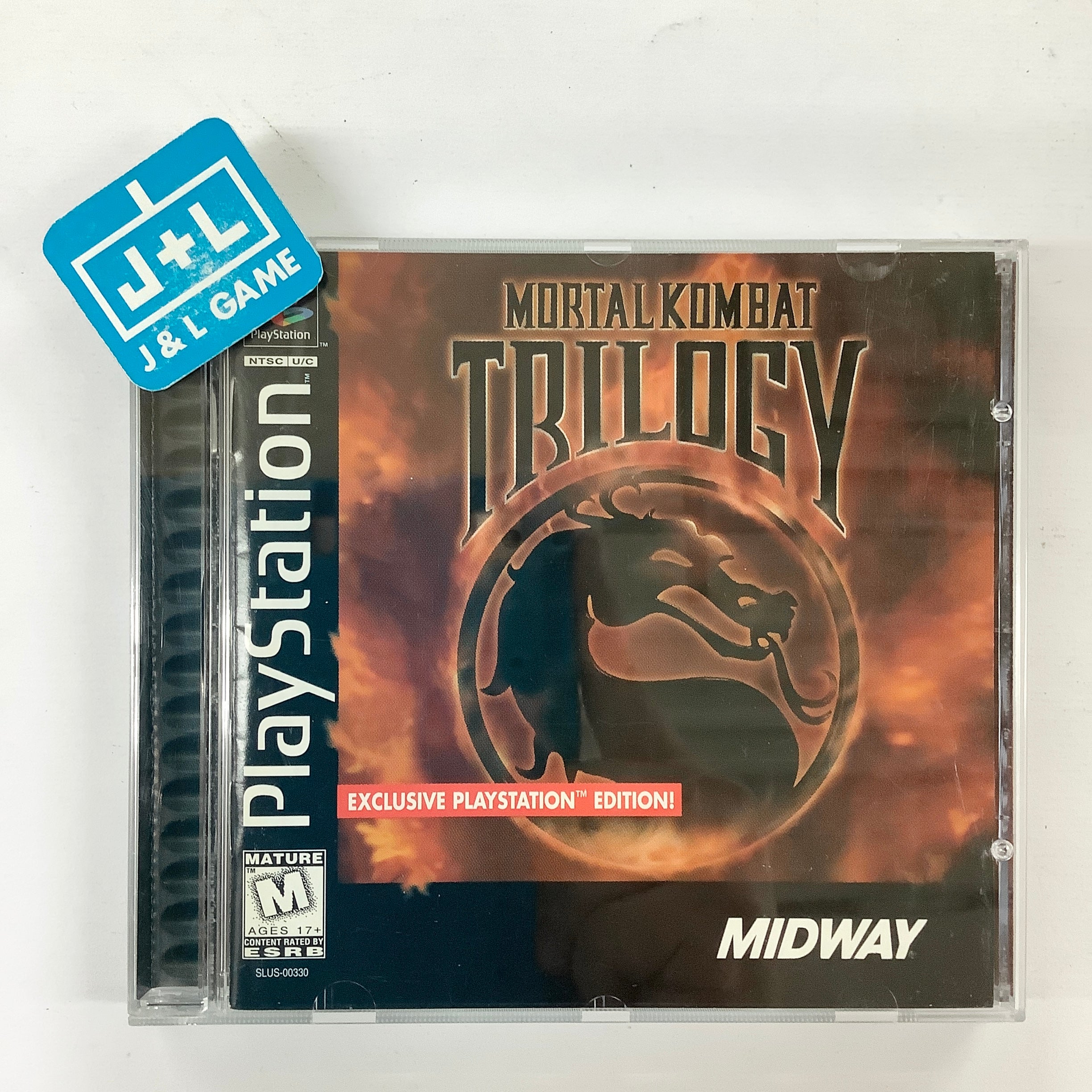 Mortal Kombat Trilogy - (PS1) PlayStation 1 [Pre-Owned] Video Games Midway   