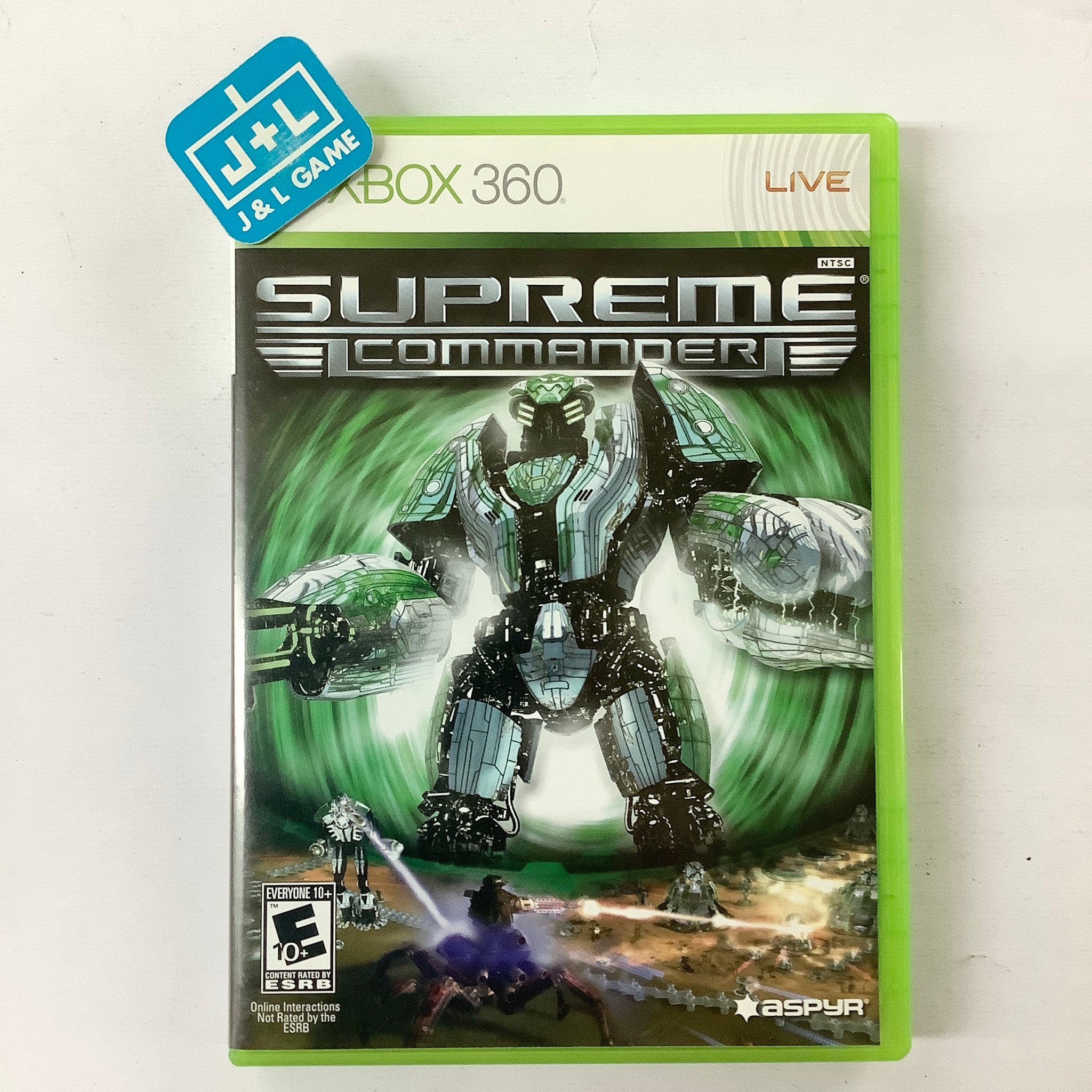 Supreme Commander - Xbox 360 [Pre-Owned] Video Games Aspyr   