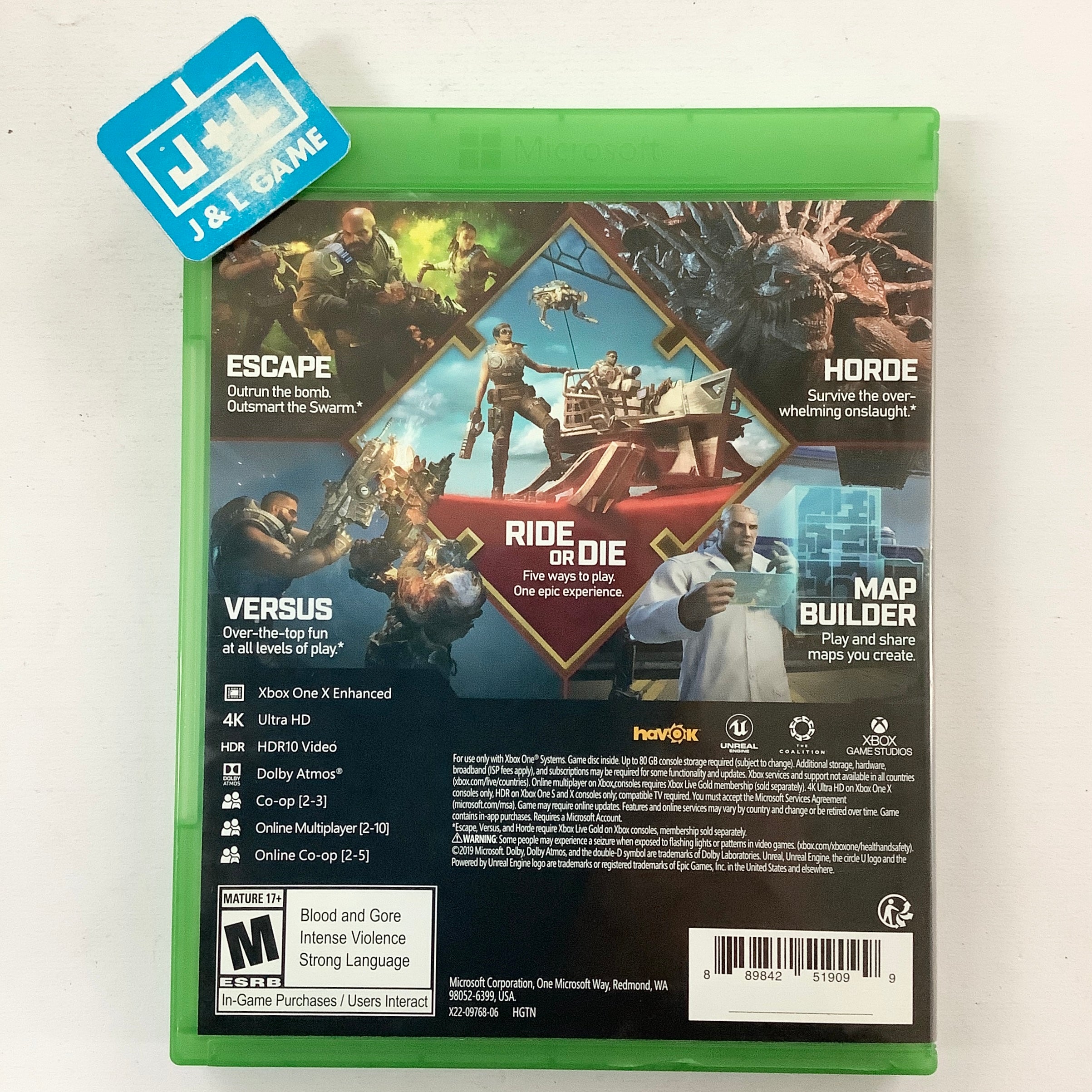 Gears 5 - (XB1) Xbox One [Pre-Owned] Video Games Microsoft   