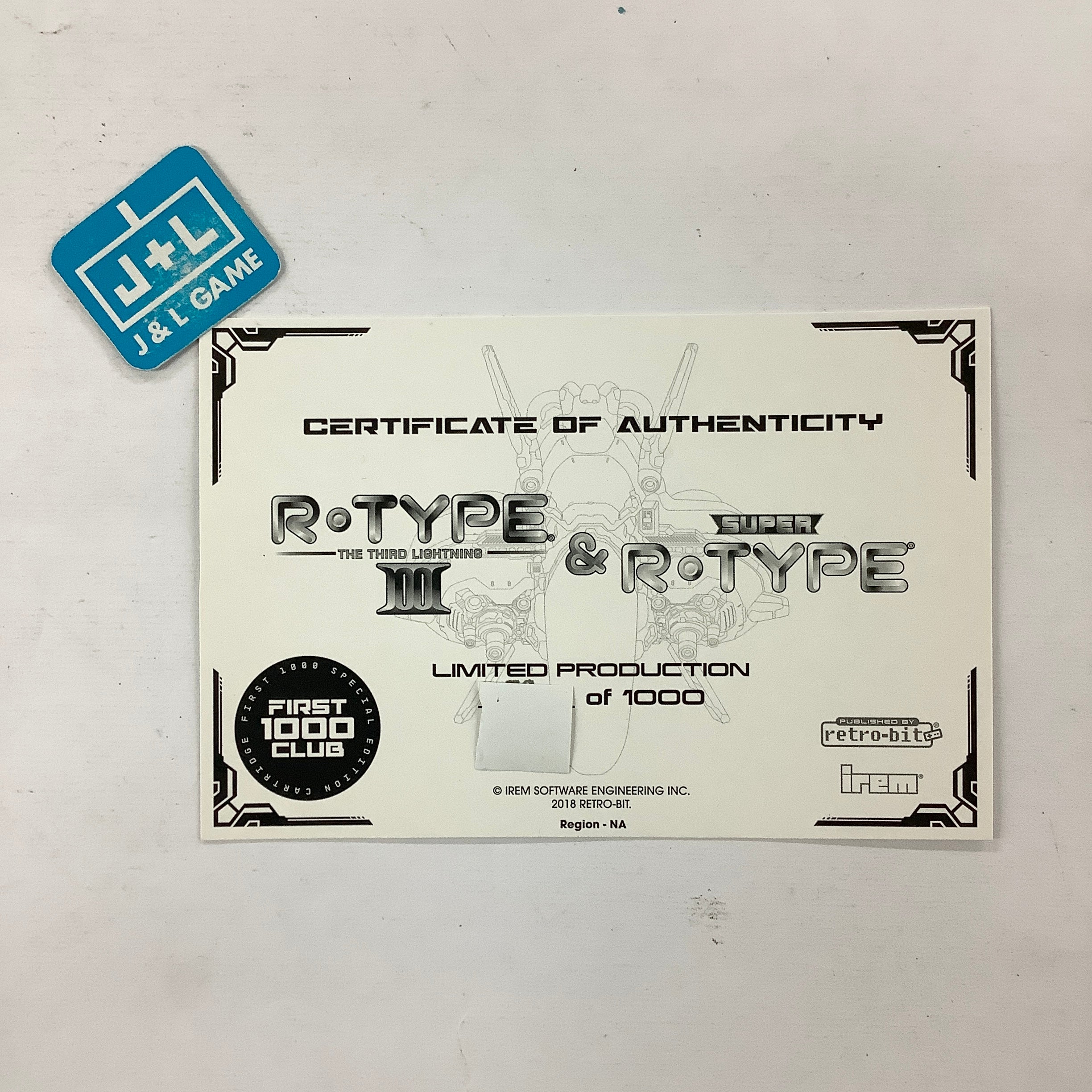 R-Type III & Super R-Type Collector's Edition - (SNES) Super Nintendo Video Games Retro-Bit   