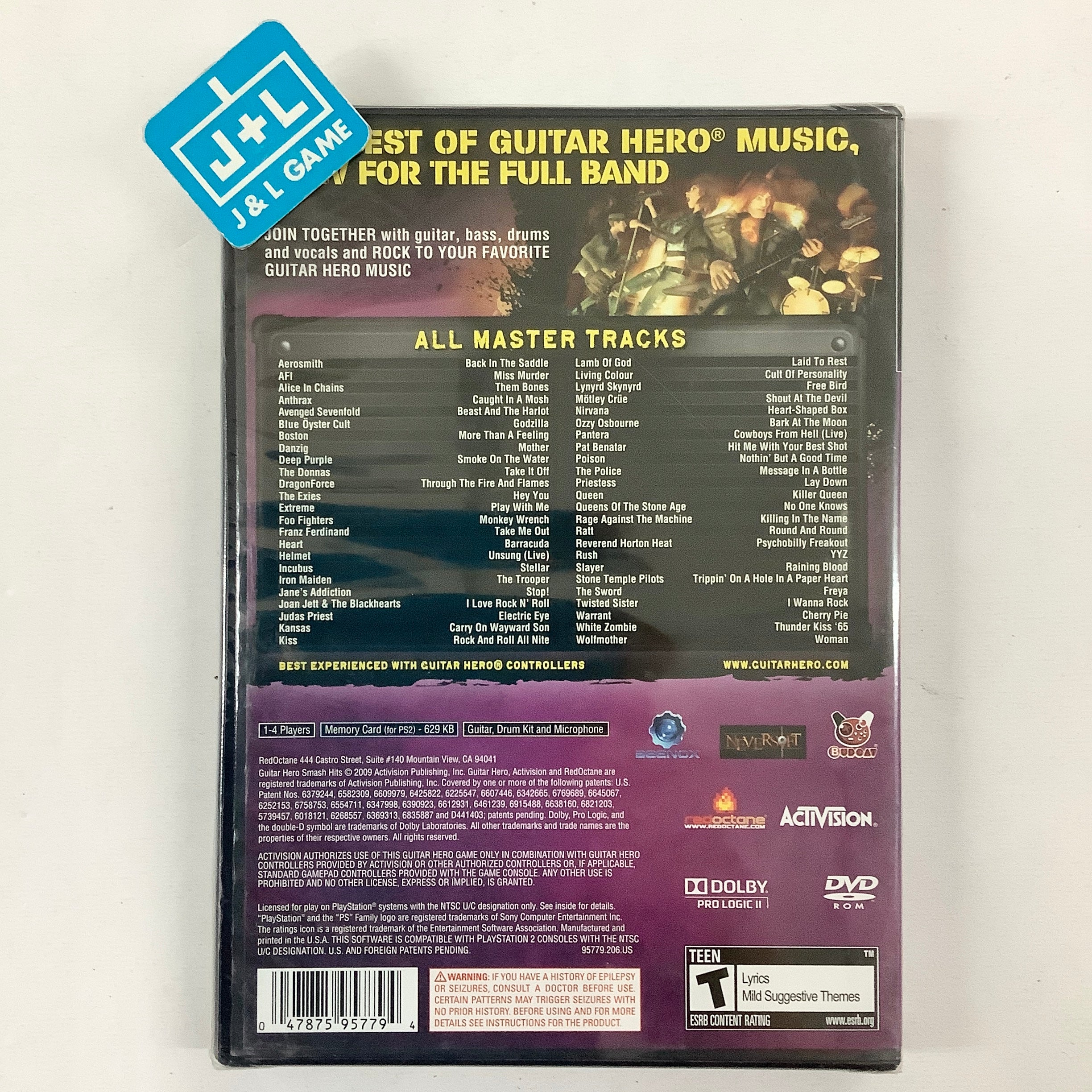 Guitar Hero: Smash Hits - (PS2) PlayStation 2 Video Games Activision   