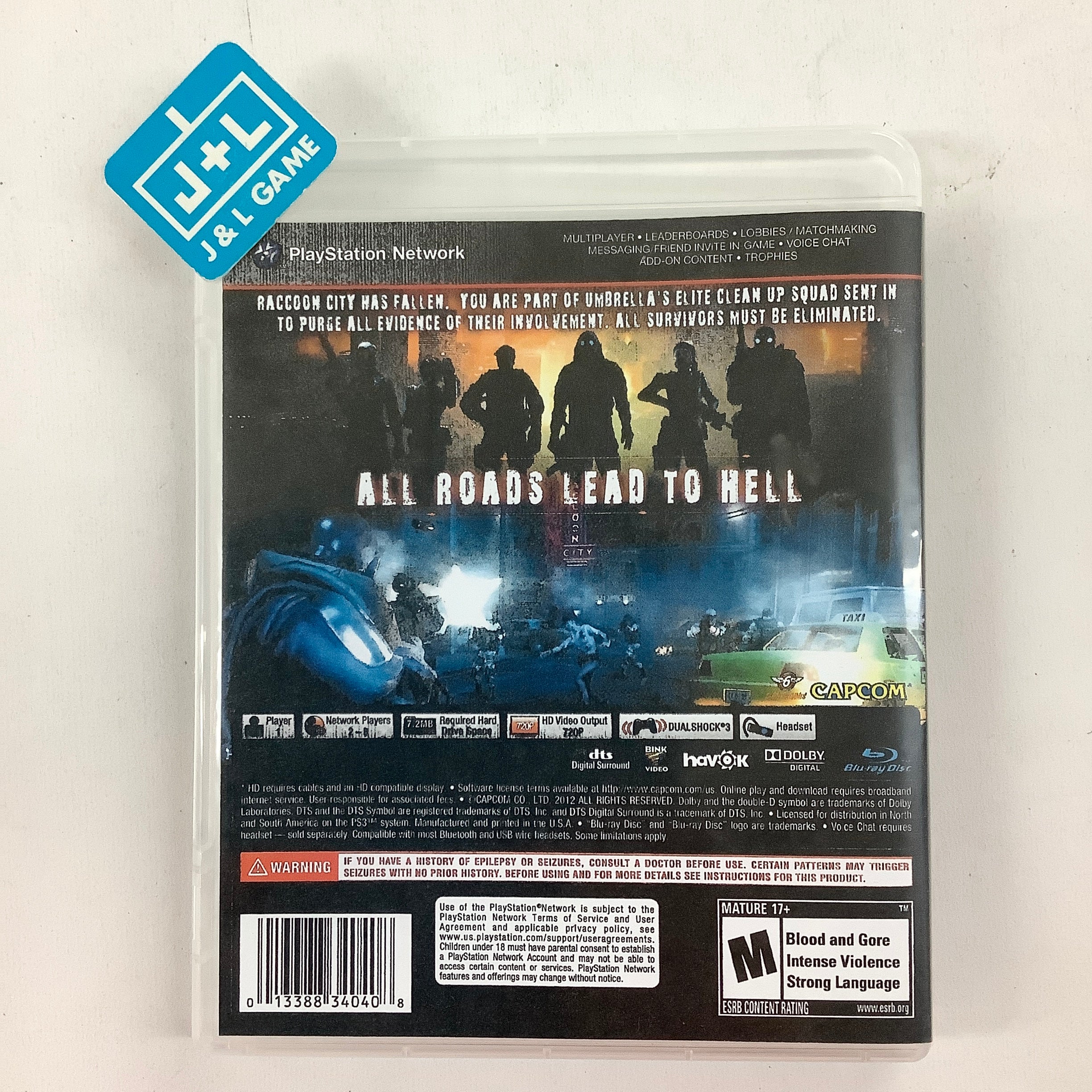 Resident Evil: Operation Raccoon City - (PS3) PlayStation 3 [Pre