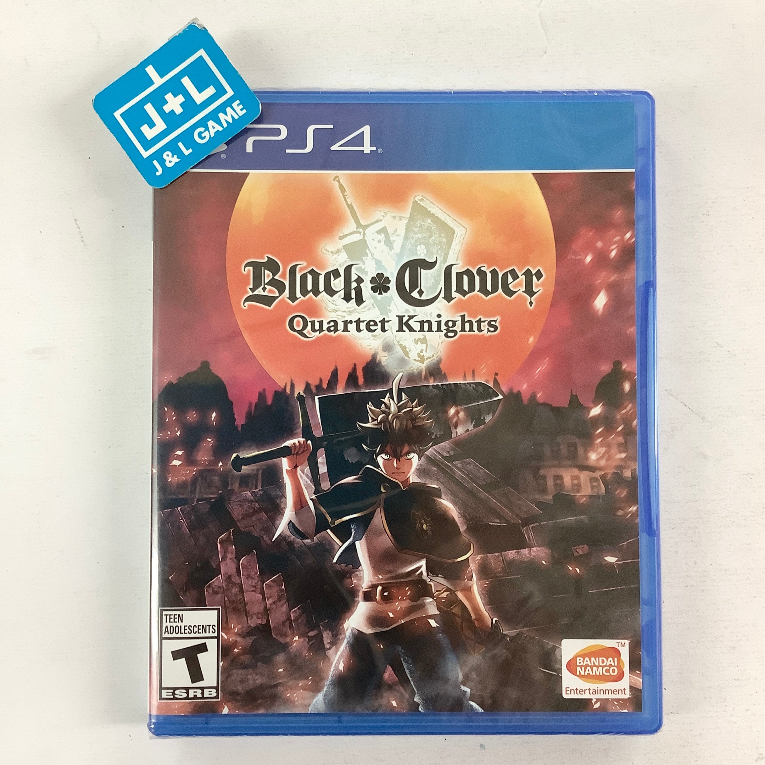 Black Clover: Quartet Knights - (PS4) PlayStation 4 Video Games BANDAI NAMCO Entertainment