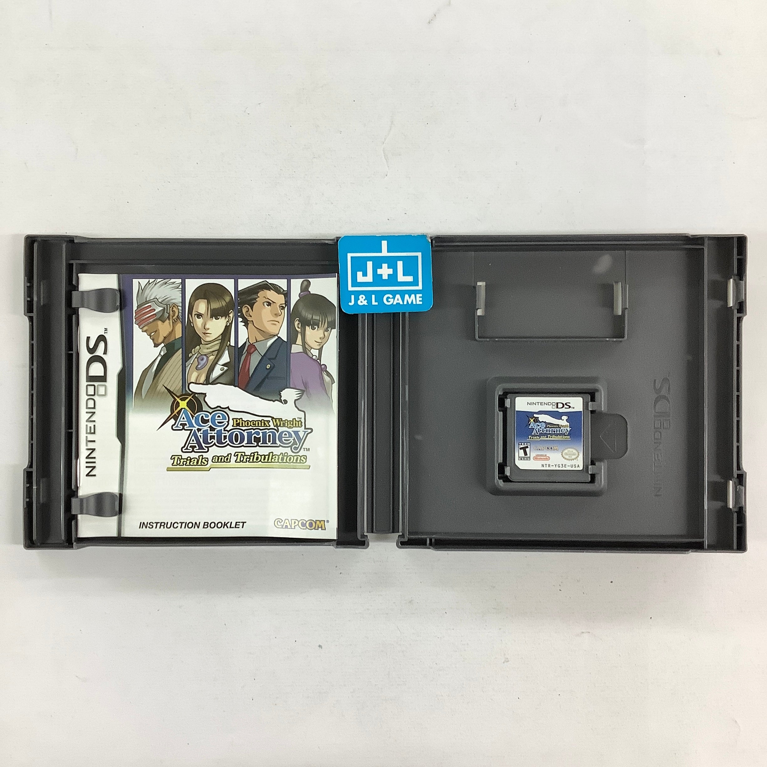 Phoenix Wright: Ace Attorney - Trials and Tribulations - (NDS) Nintendo DS [Pre-Owned] Video Games Capcom