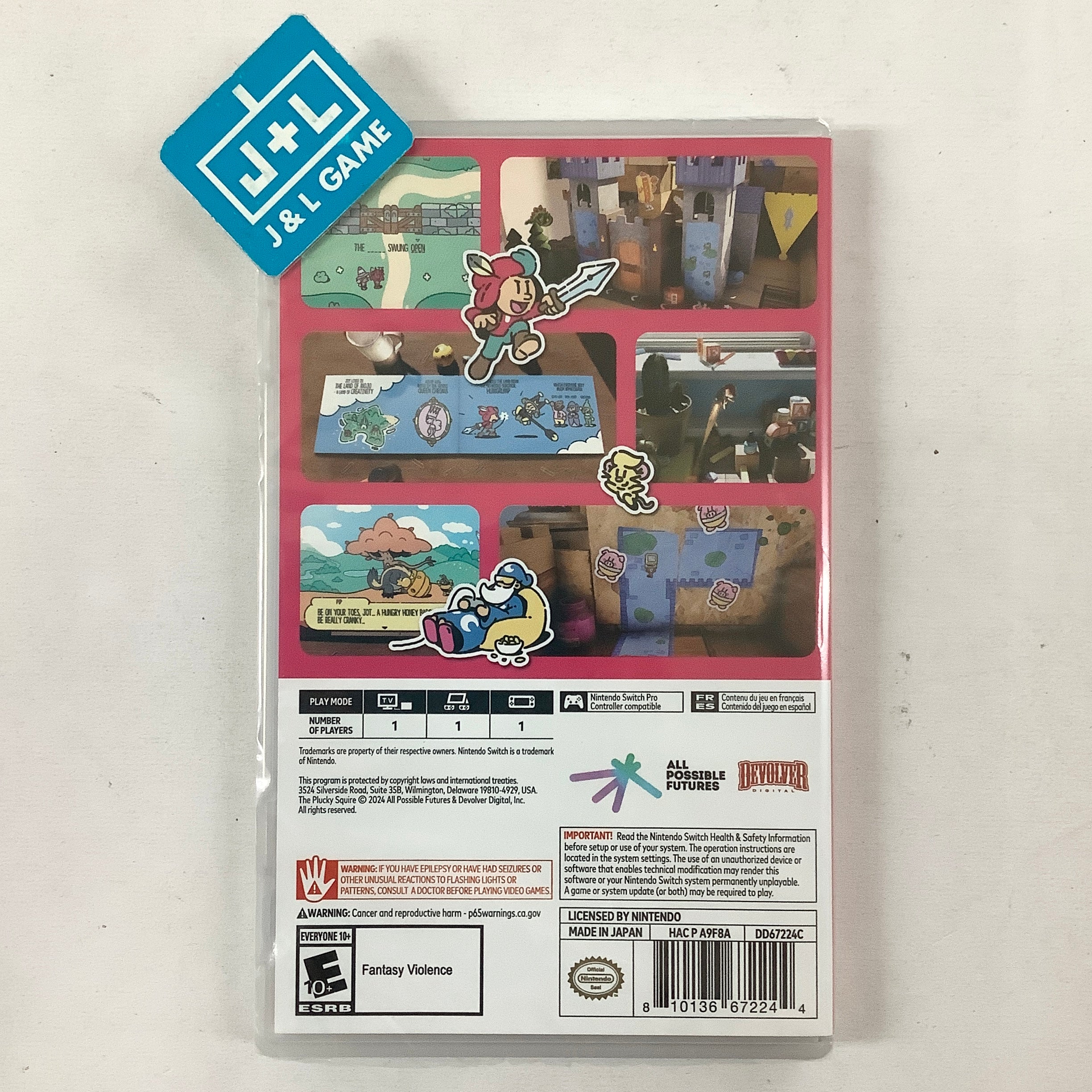 The Plucky Squire - (NSW) Nintendo Switch Video Games Devolver Digital