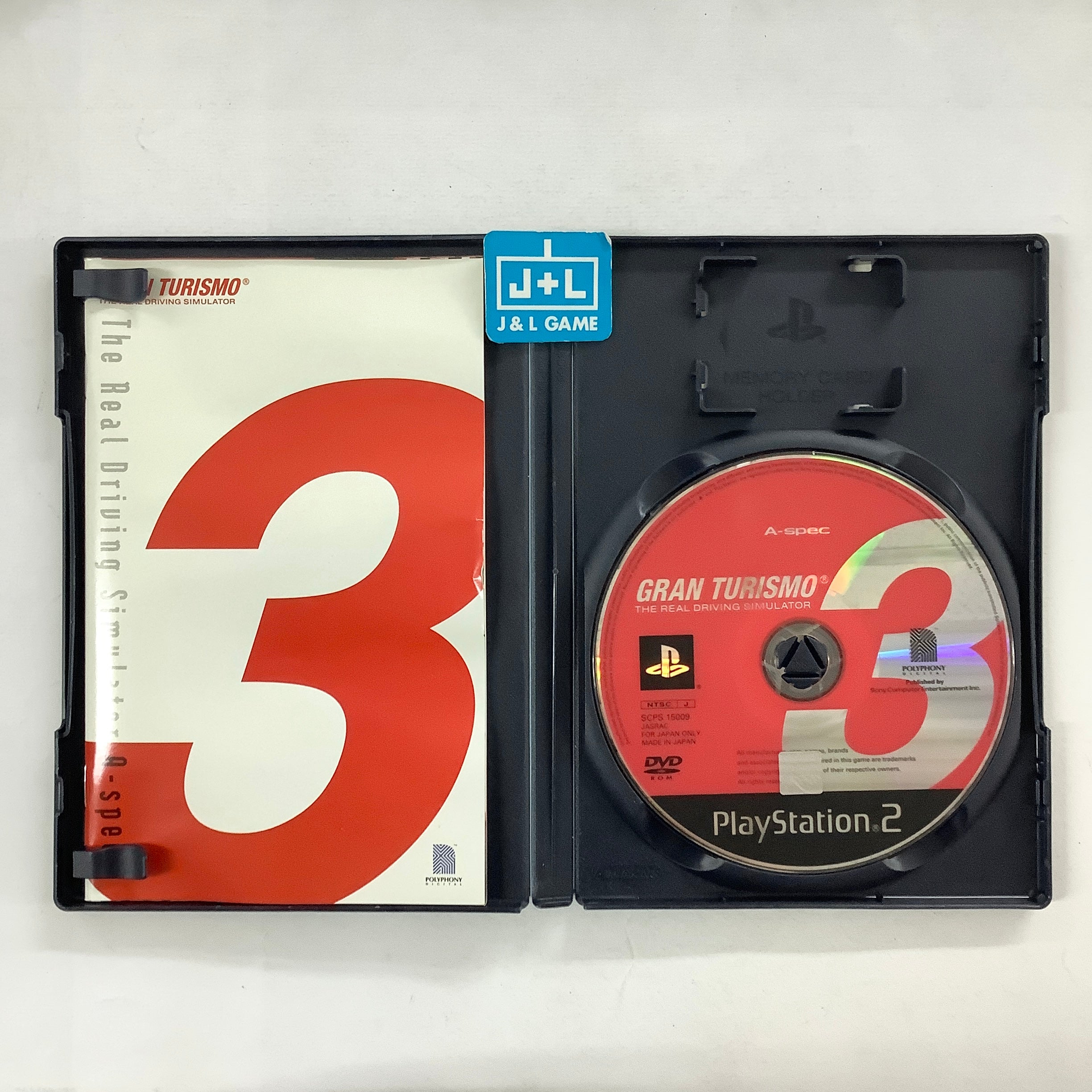 Gran Turismo 3: A-Spec (Racing Pack Edition) - (PS2) PlayStation 2 [Pre-Owned] (Japanese Import) Video Games SCEA   