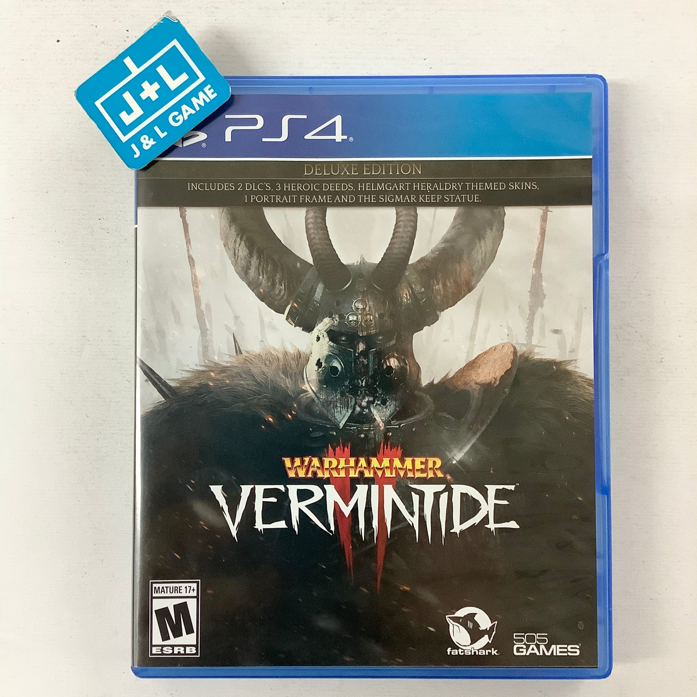 Warhammer: Vermintide 2 (Deluxe Edition) - (PS4) PlayStation 4 [Pre-Owned] Video Games 505 Games