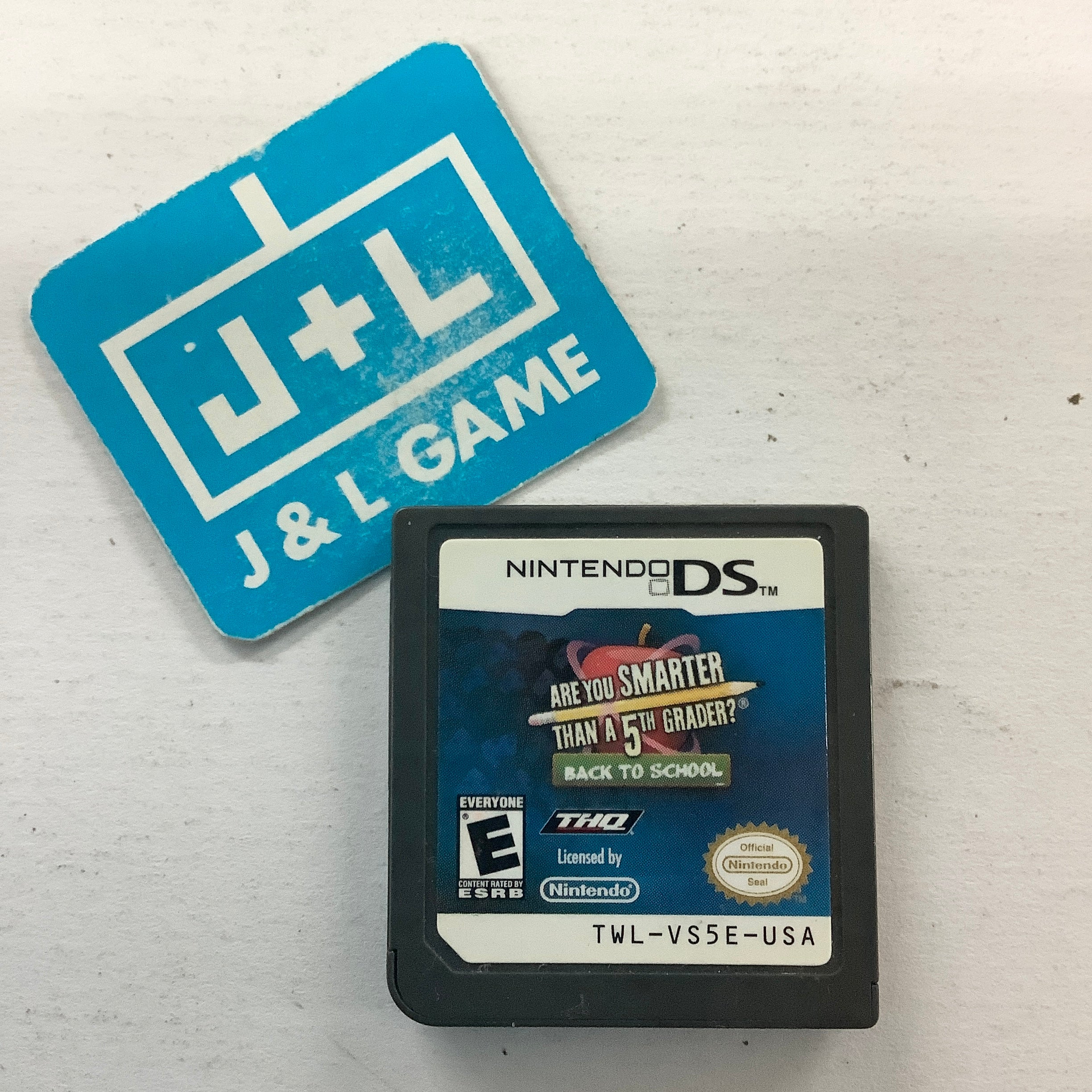 Are You Smarter Than a 5th Grader? Back to School - (NDS) Nintendo DS [Pre-Owned] Video Games THQ   