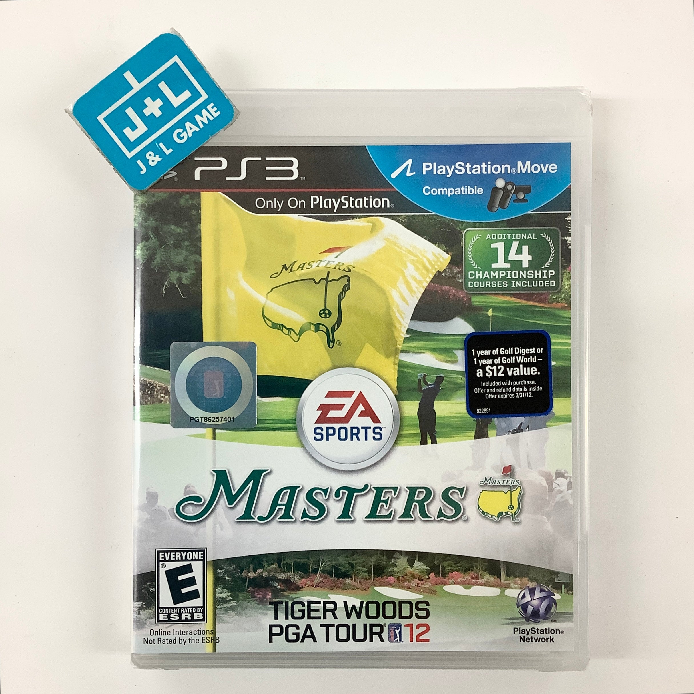 Tiger Woods PGA Tour 12: The Masters - (PS3) PlayStation 3