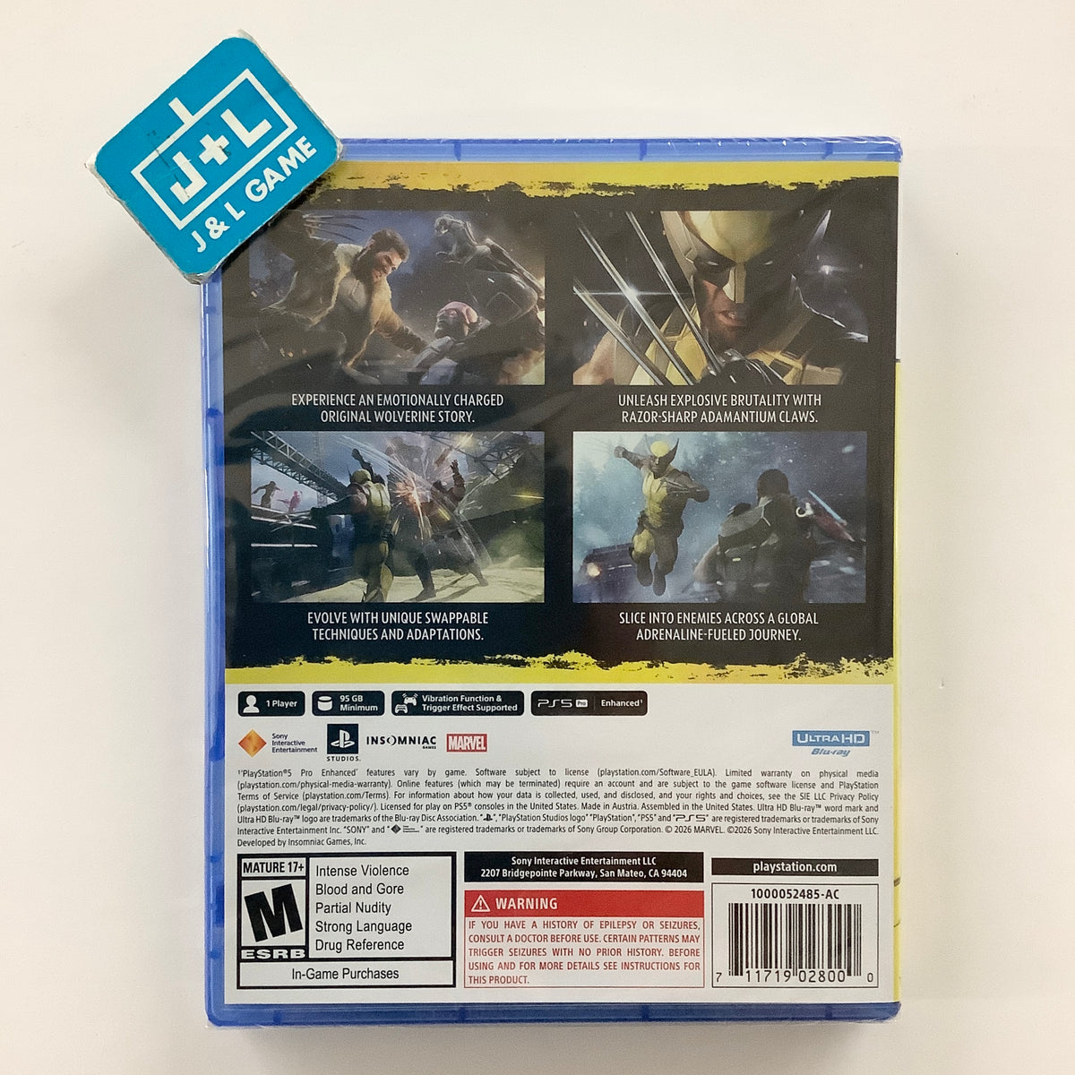 Marvel's Wolverine - (PS5) PlayStation 5 Video Games PlayStation