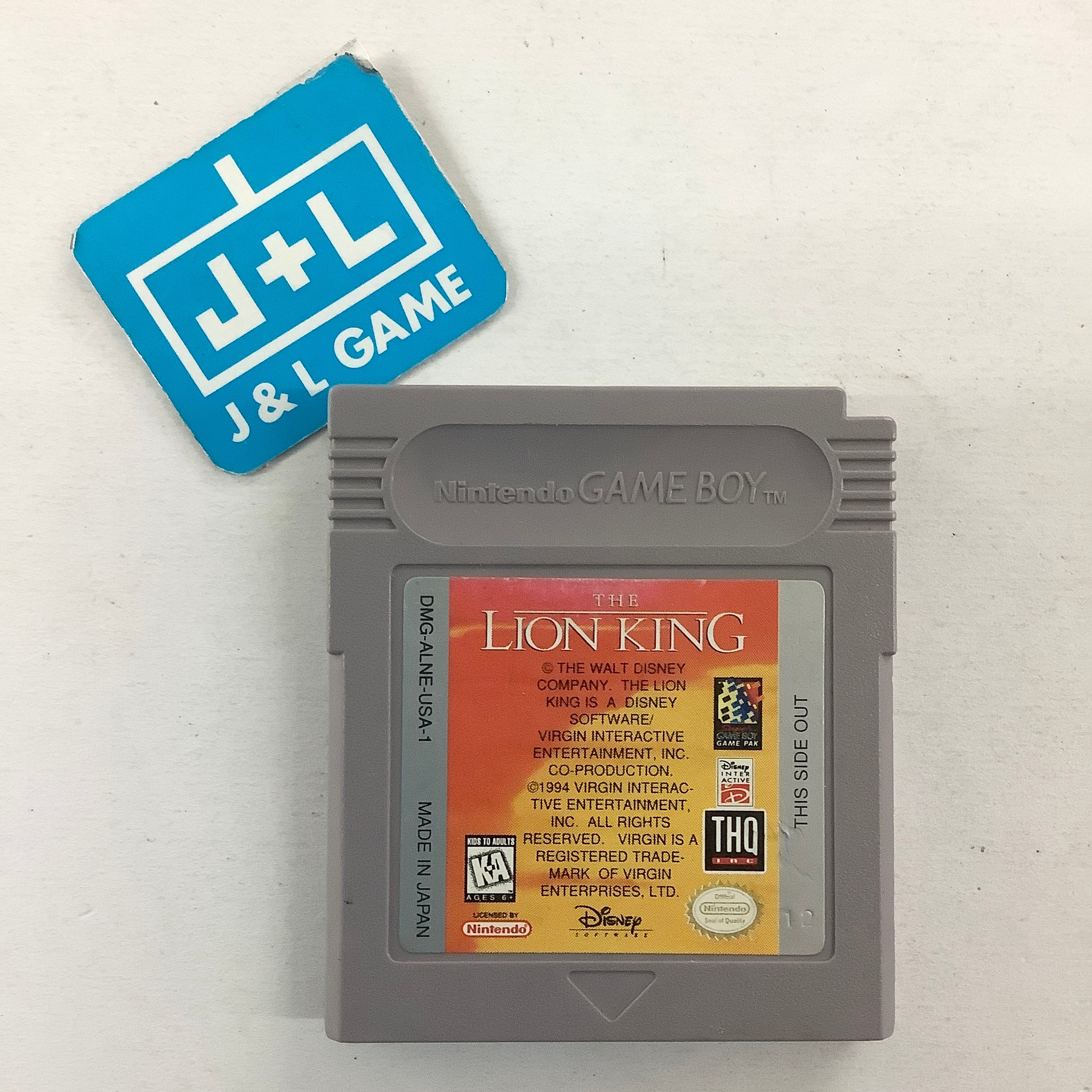 The Lion King (Player's Choice) - (GB) Game Boy [Pre-Owned] Video Games THQ
