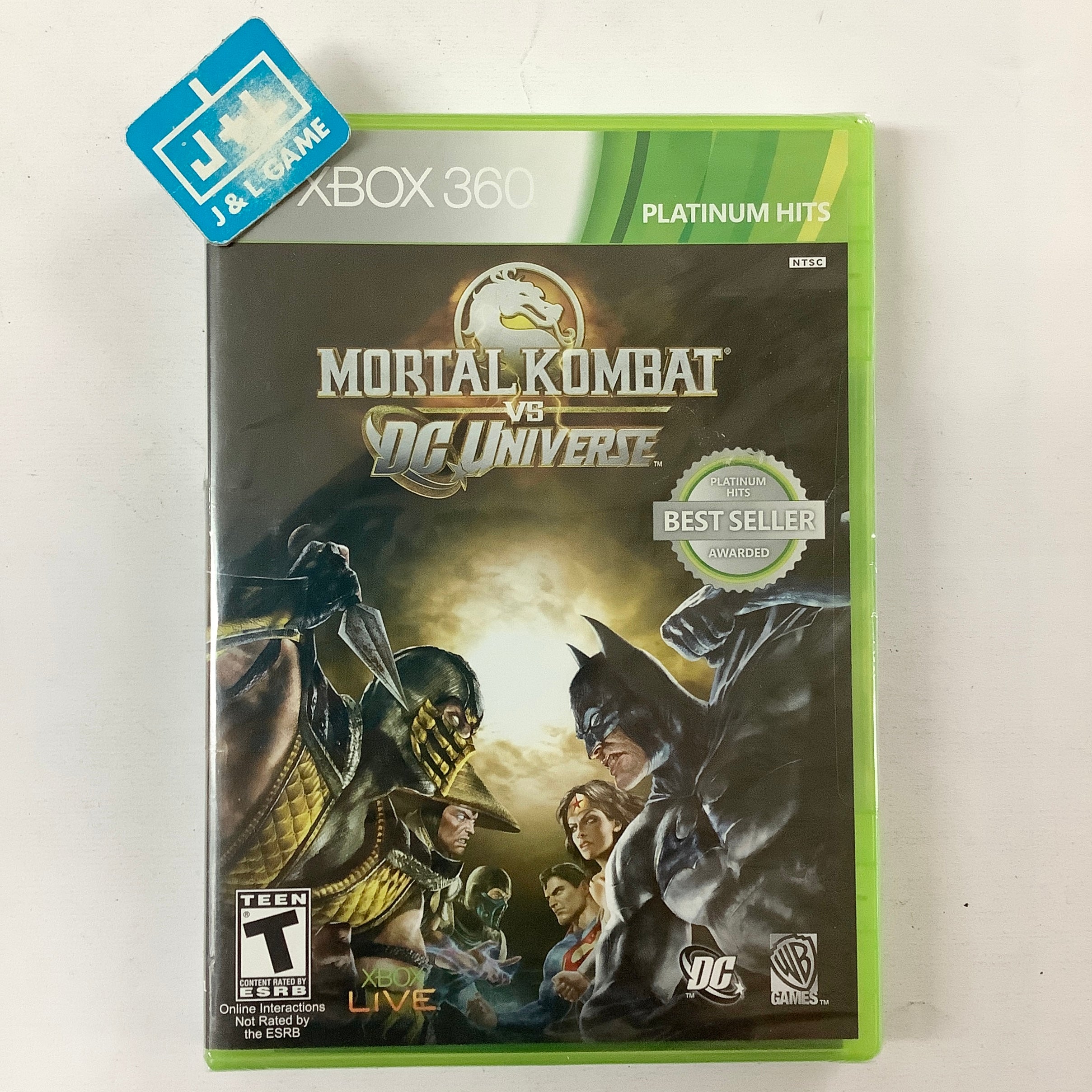 Mortal Kombat vs. DC Universe (Platinum Hits) - Xbox 360 Video Games Midway   