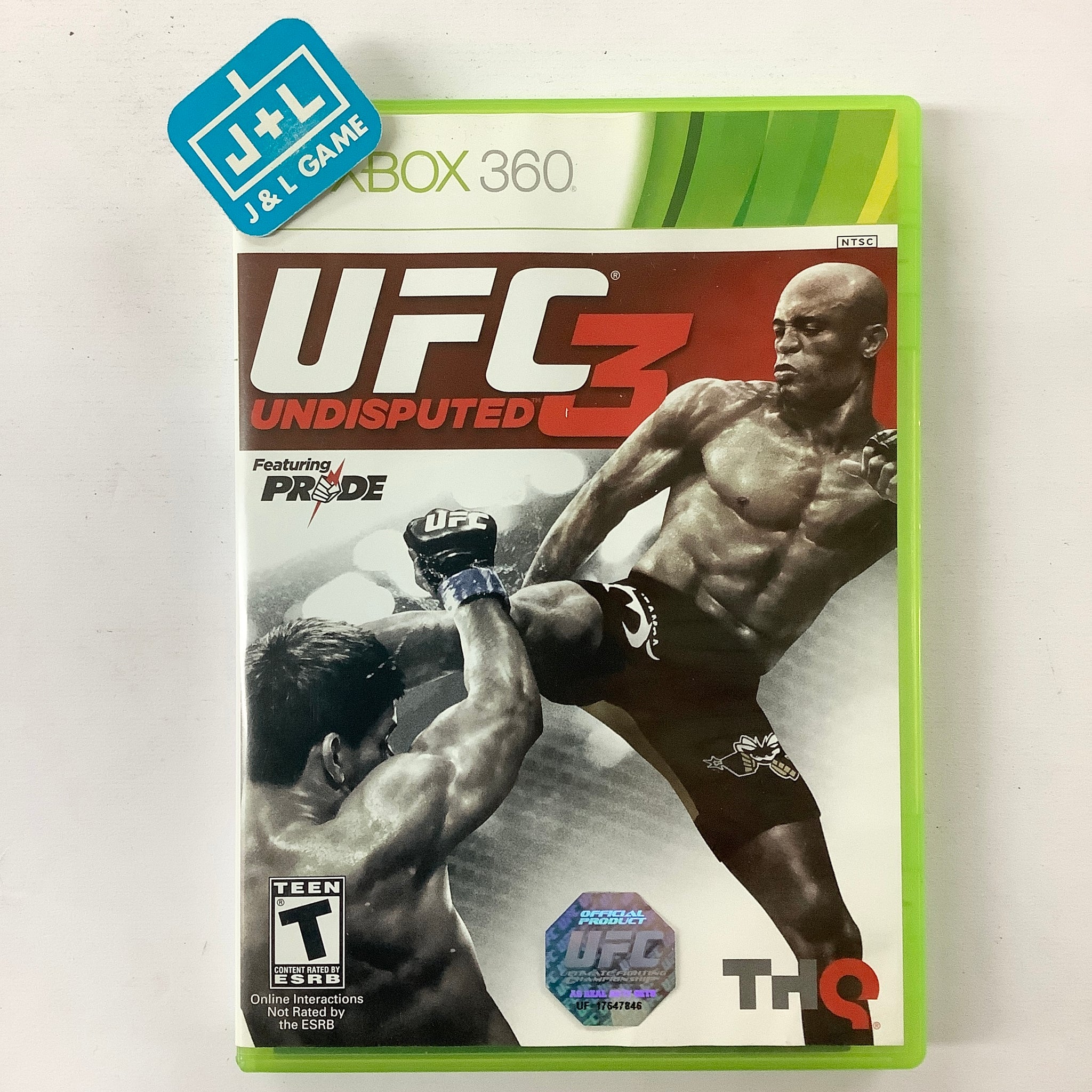 UFC Undisputed 3 - Xbox 360 [Pre-Owned] Video Games THQ   
