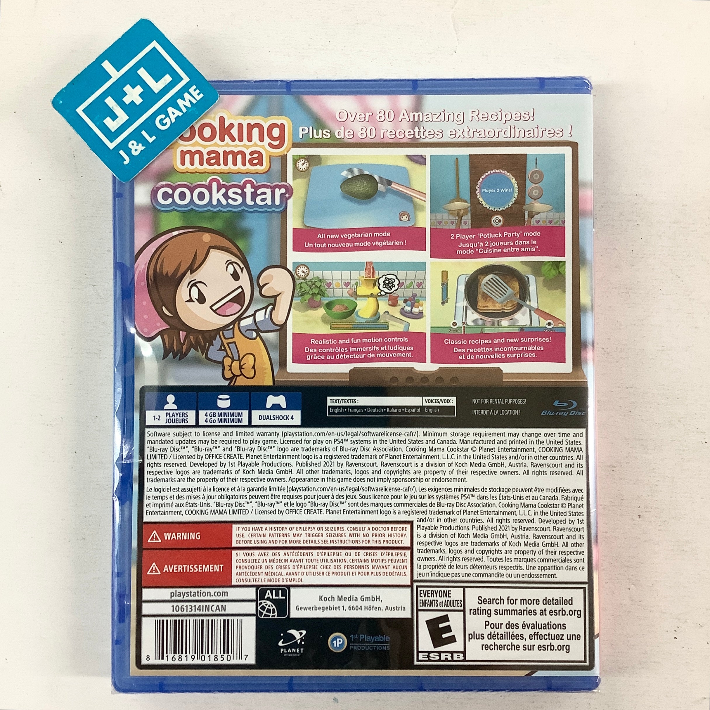 Cooking Mama Cookstar - (PS4) Playstation 4 Video Games Planet Entertainment