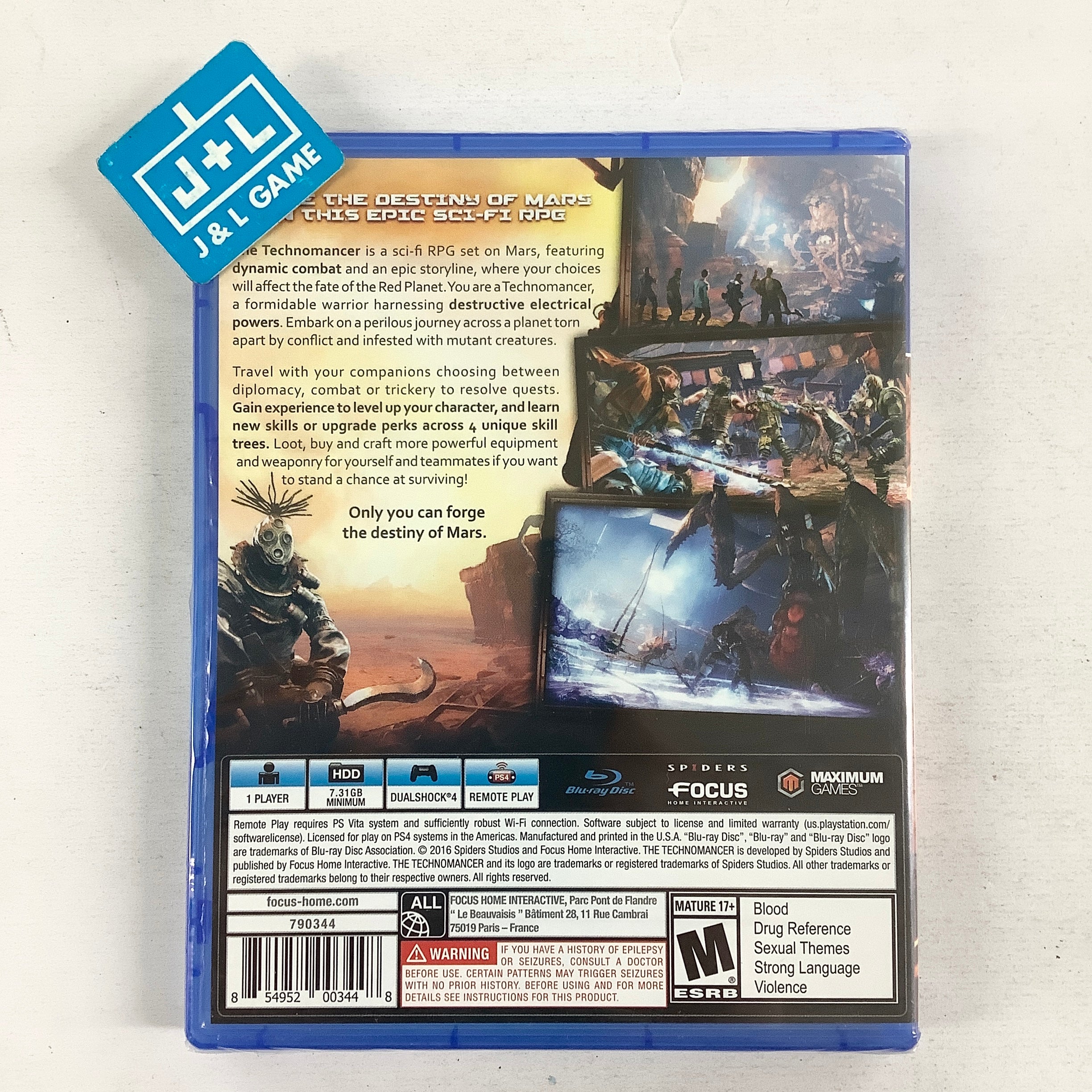The Technomancer - (PS4) PlayStation 4 Video Games Focus Home Interactive