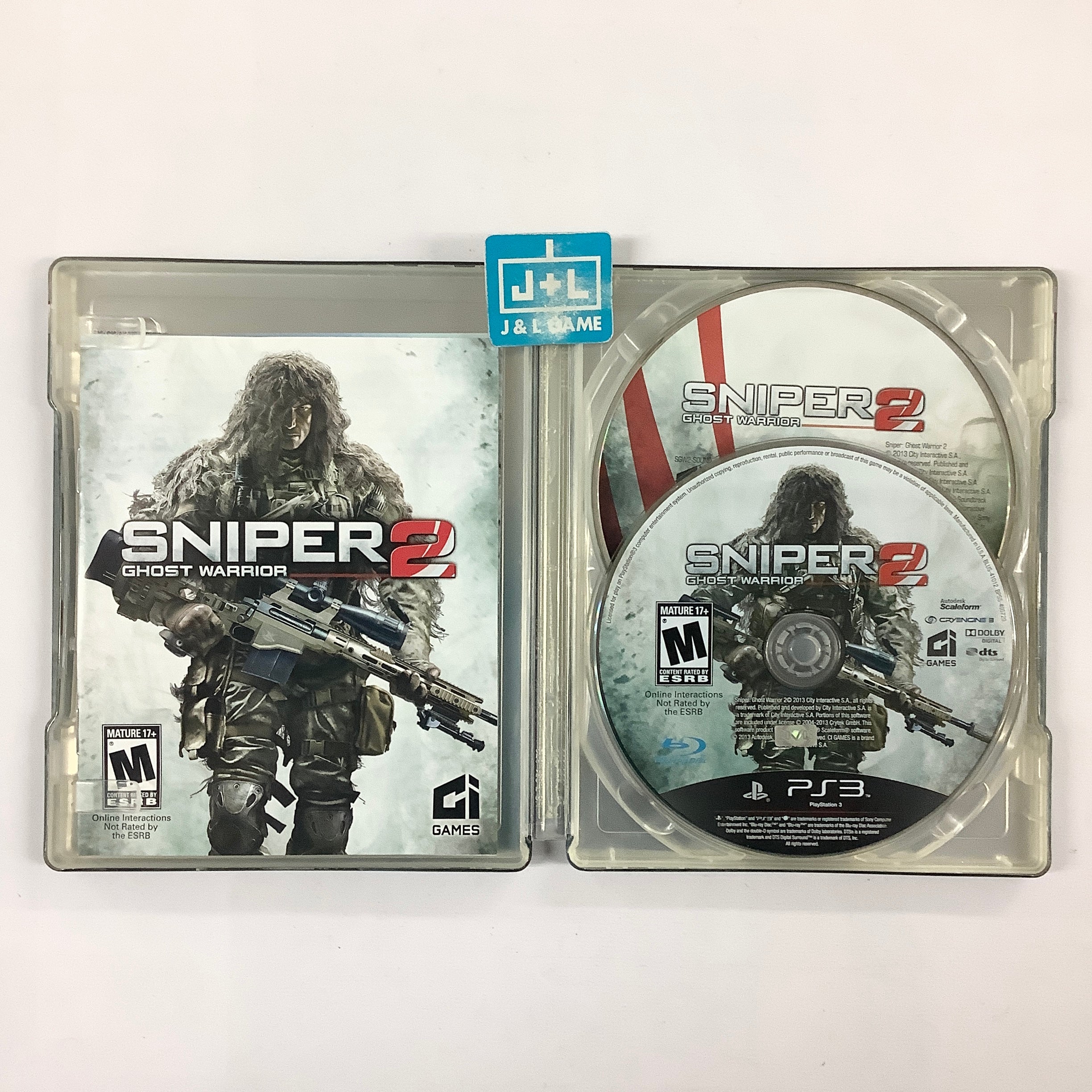 Sniper: Ghost Warrior 2 (Bulletproof Steelbook Edition) - (PS3