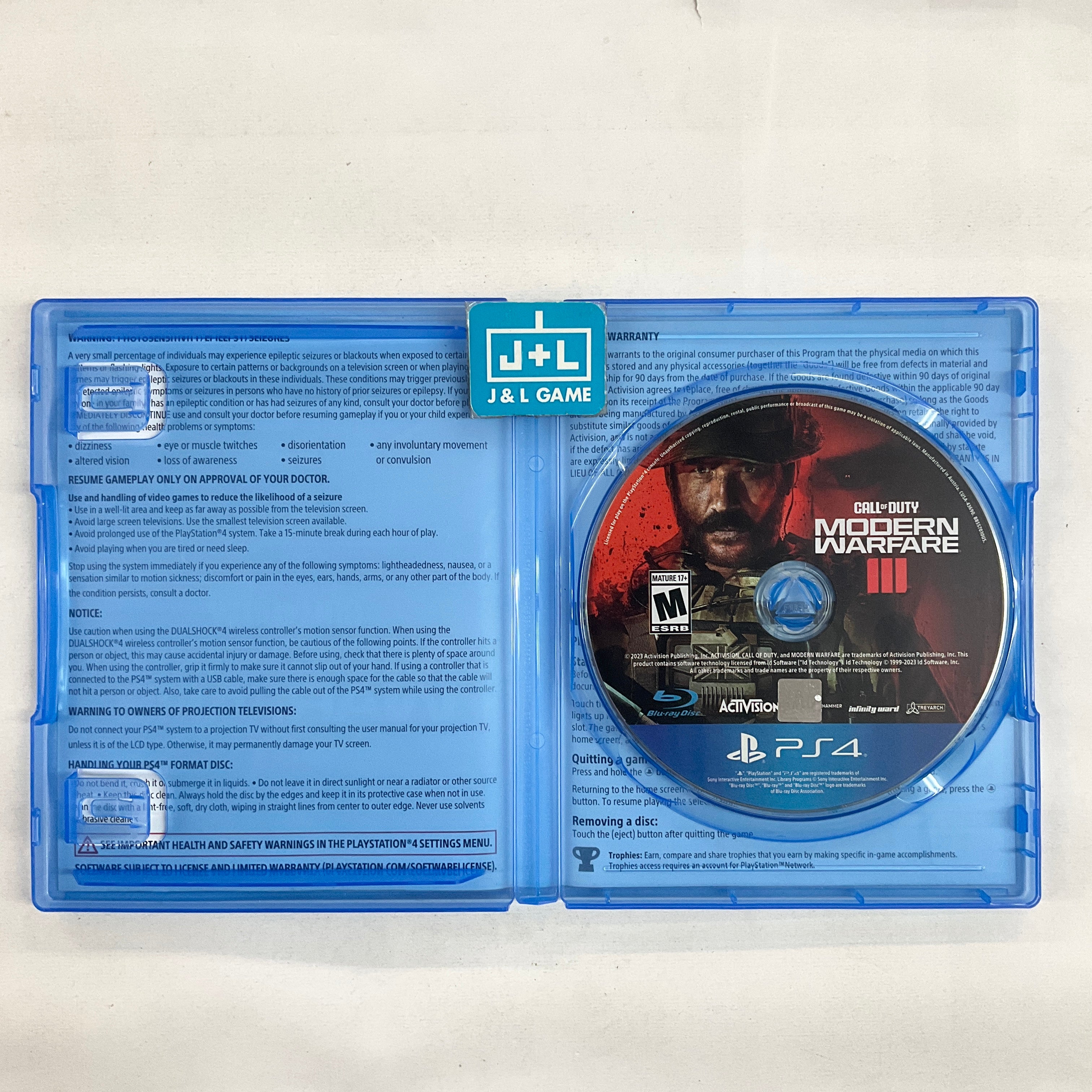 Call of Duty: Modern Warfare III - (PS4) PlayStation 4 [Pre-Owned] Video Games Call of Duty