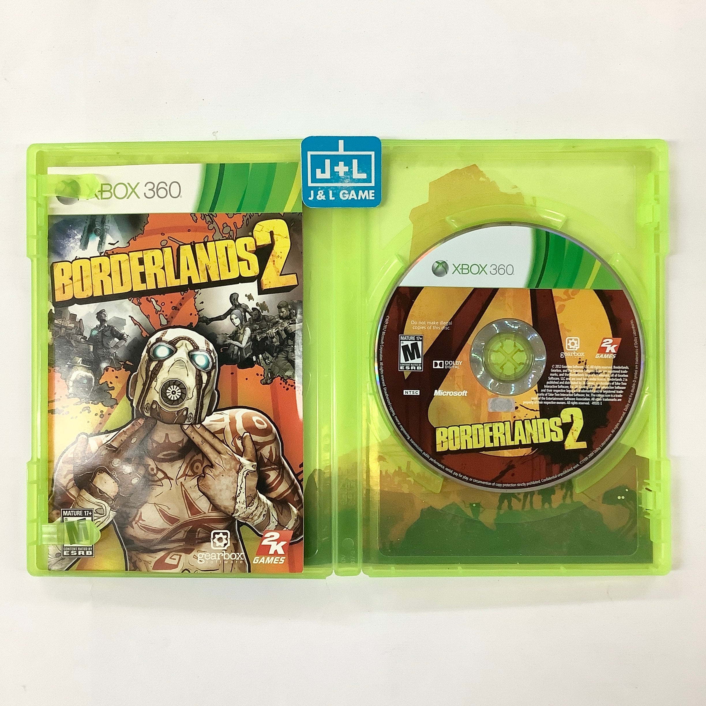 Borderlands 2 - Xbox 360 [Pre-Owned] Video Games 2K Games   