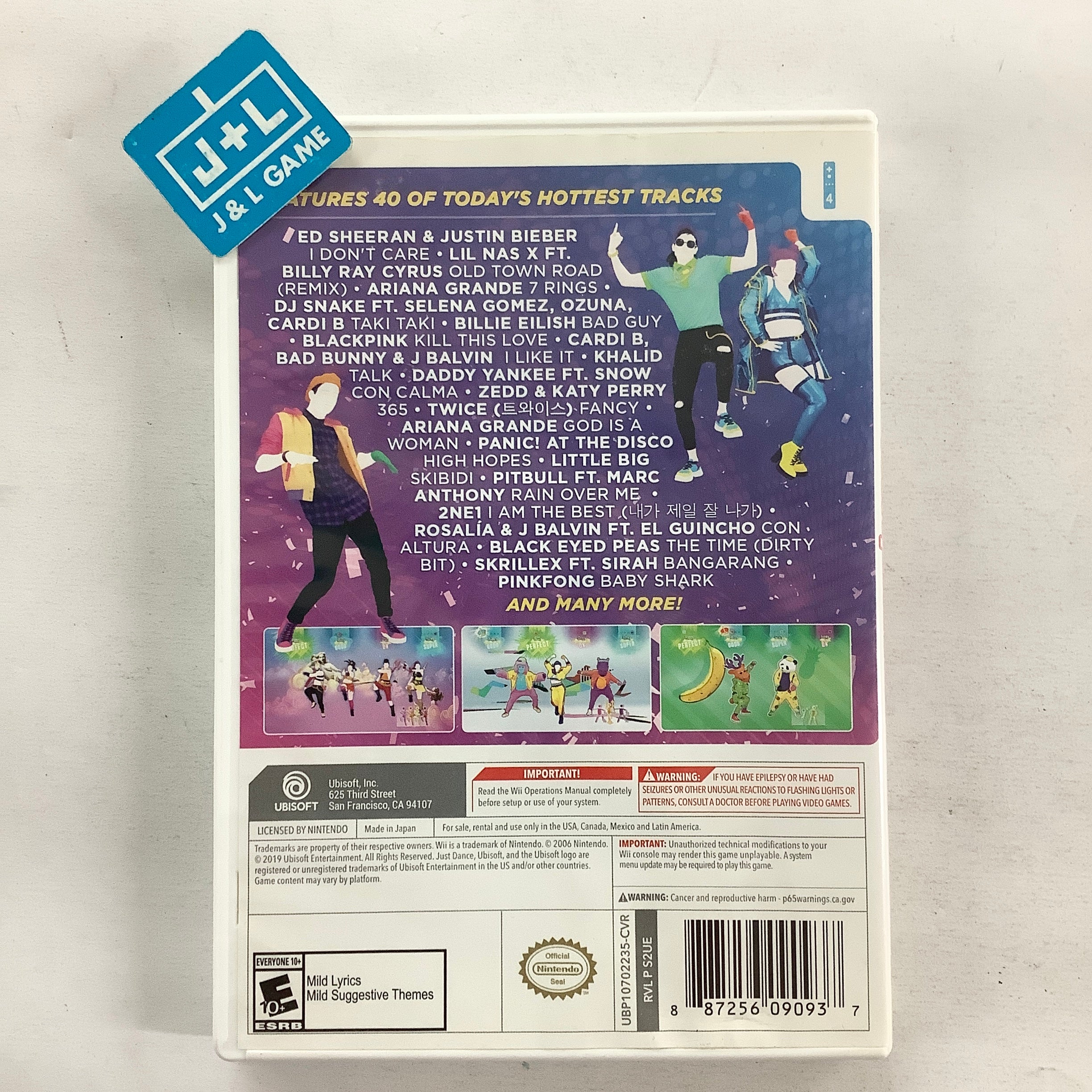 Just Dance 2020 - Nintendo Wii [Pre-Owned] Video Games Ubisoft
