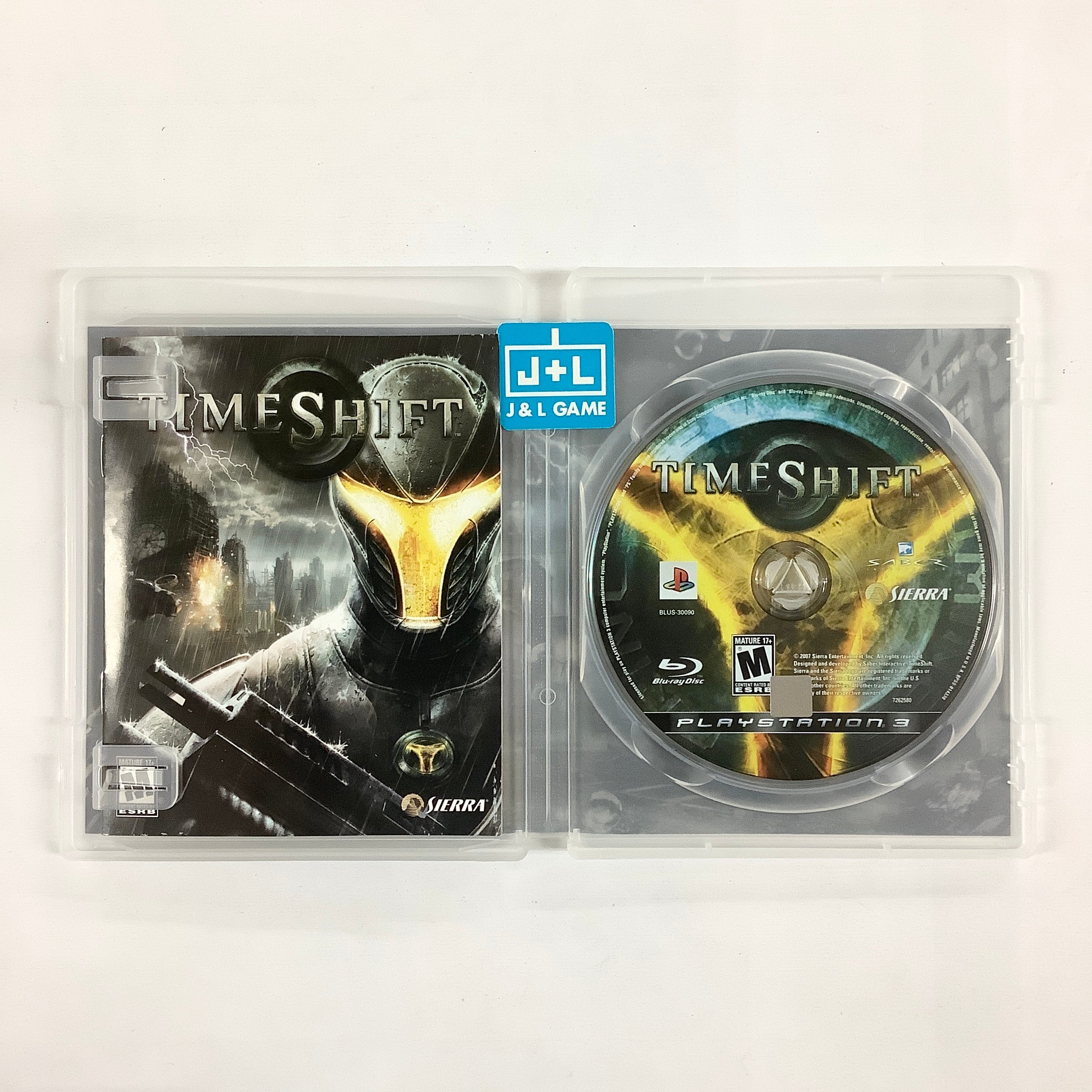 TimeShift - (PS3) PlayStation 3 [Pre-Owned] | J&L Game
