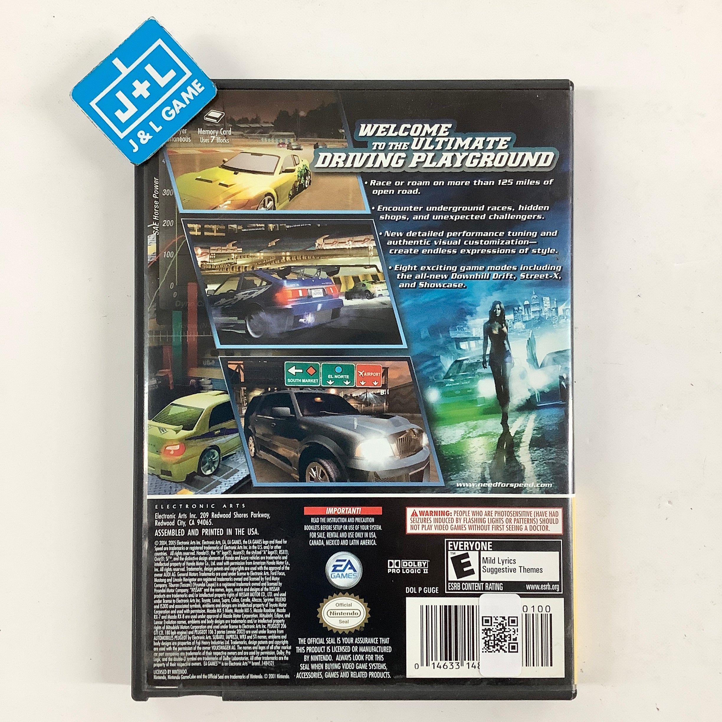 Need for Speed Underground 2 (Player's Choice) - (GC) GameCube [Pre-Owned] Video Games Electronic Arts