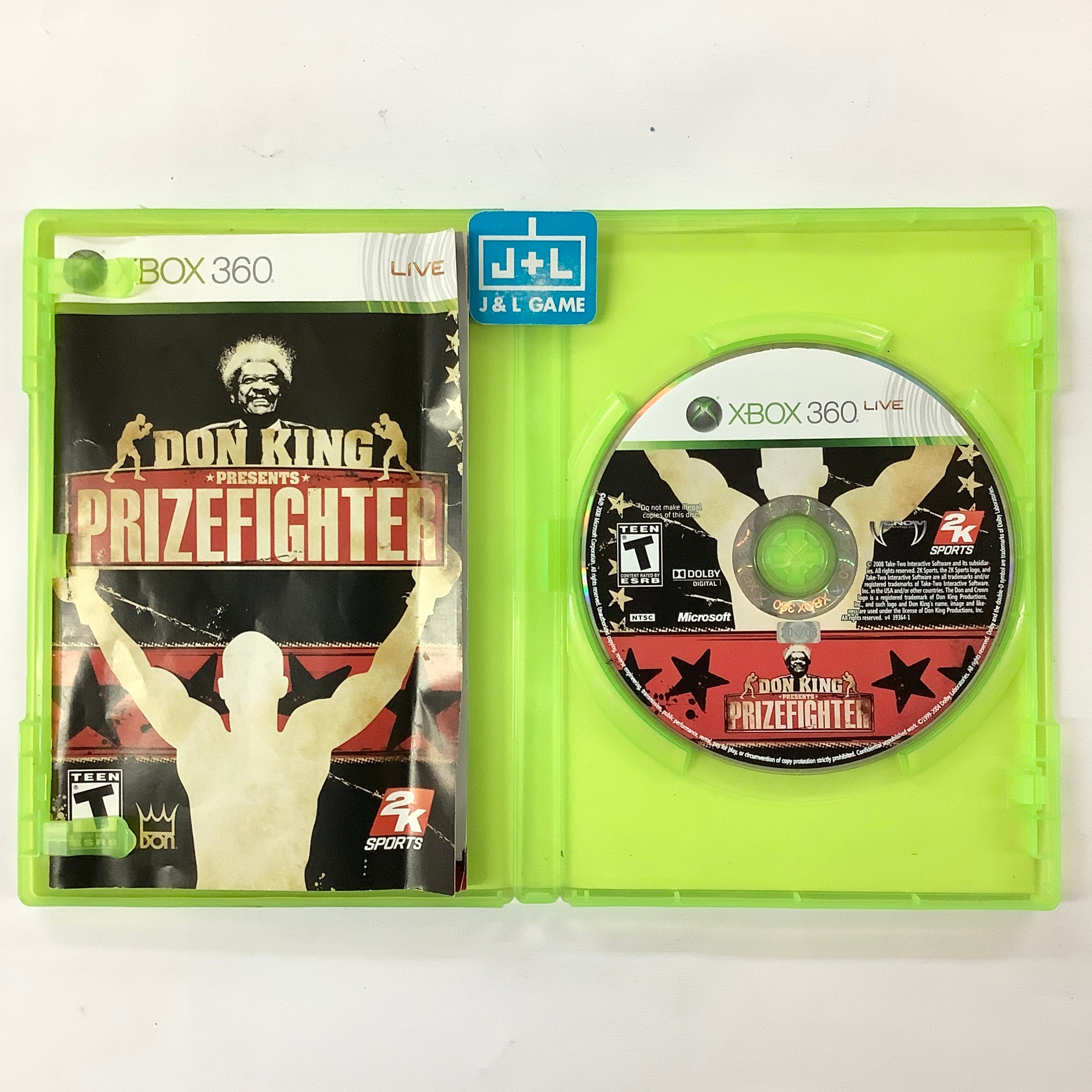 Don King Presents: Prizefighter - Xbox 360 [Pre-Owned] Video Games 2K Sports   