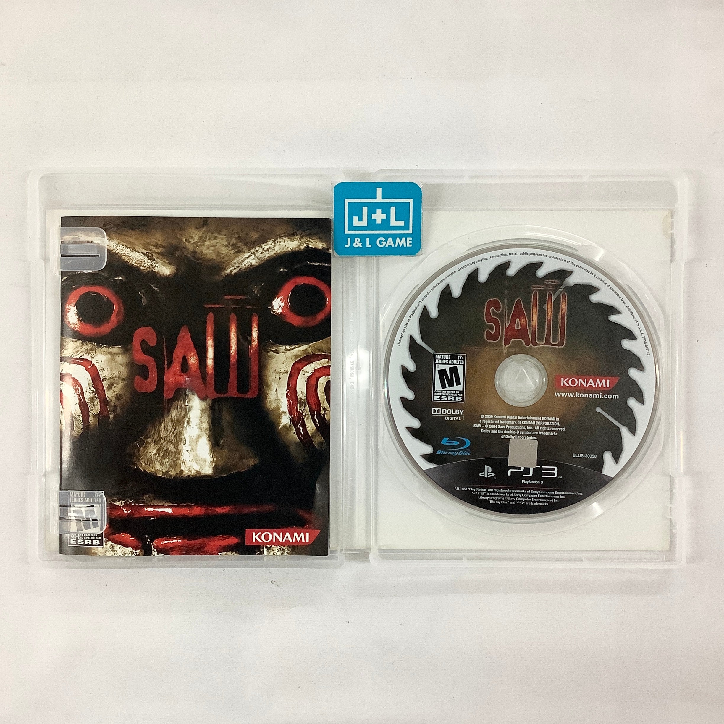 Saw - (PS3) PlayStation 3 [Pre-Owned] Video Games Konami   