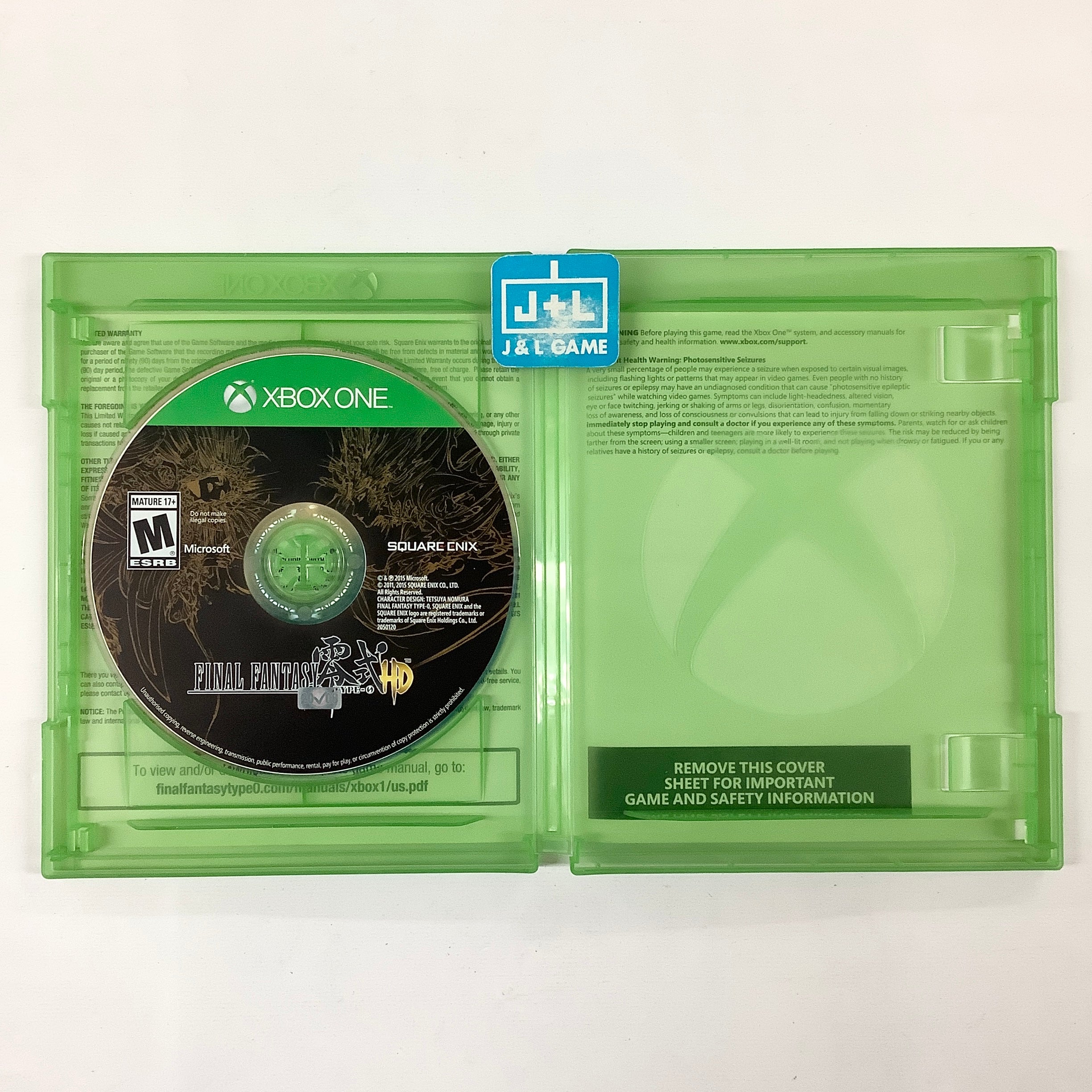 Final Fantasy Type-0 HD - (XB1) XBox One [Pre-Owned] Video Games Square Enix   